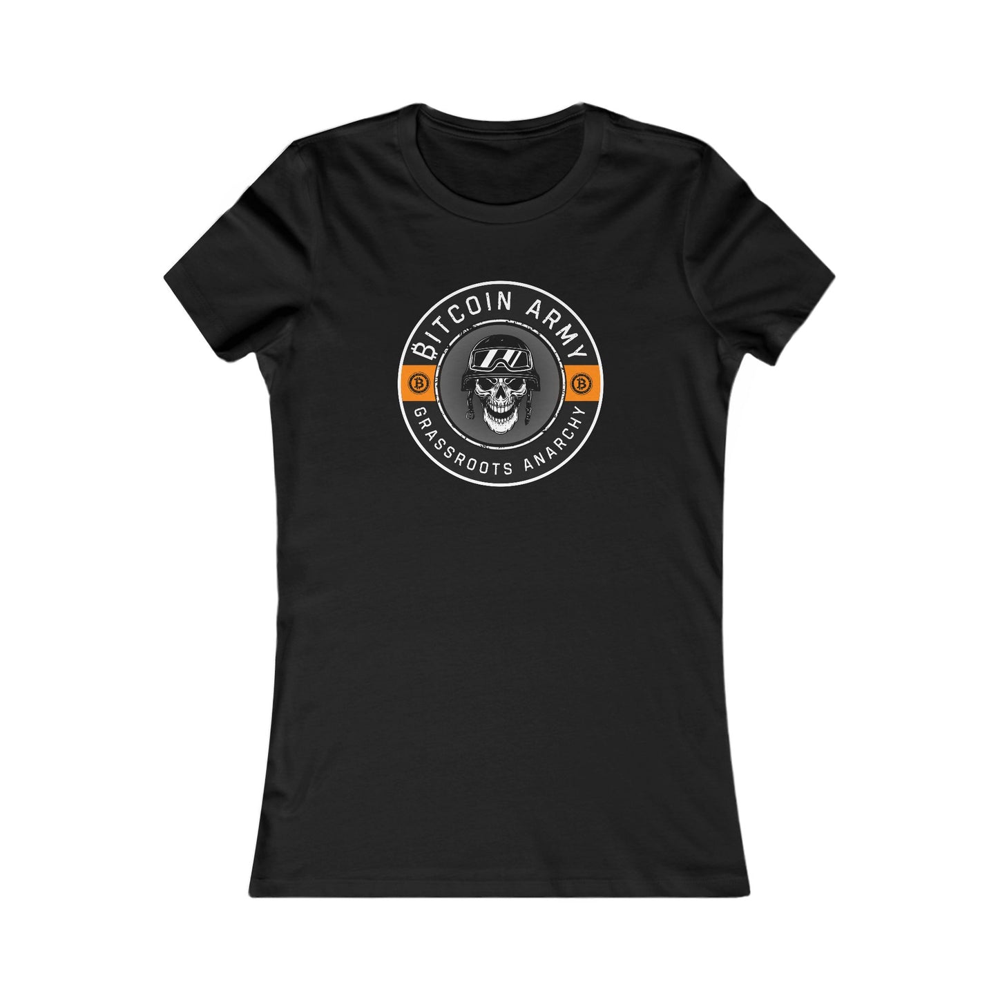 Bitcoin Army Grassroots Anarchy Women's T-Shirt