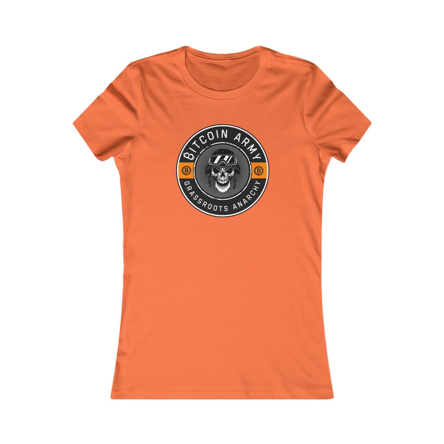 Bitcoin Army Grassroots Anarchy Women's T-Shirt