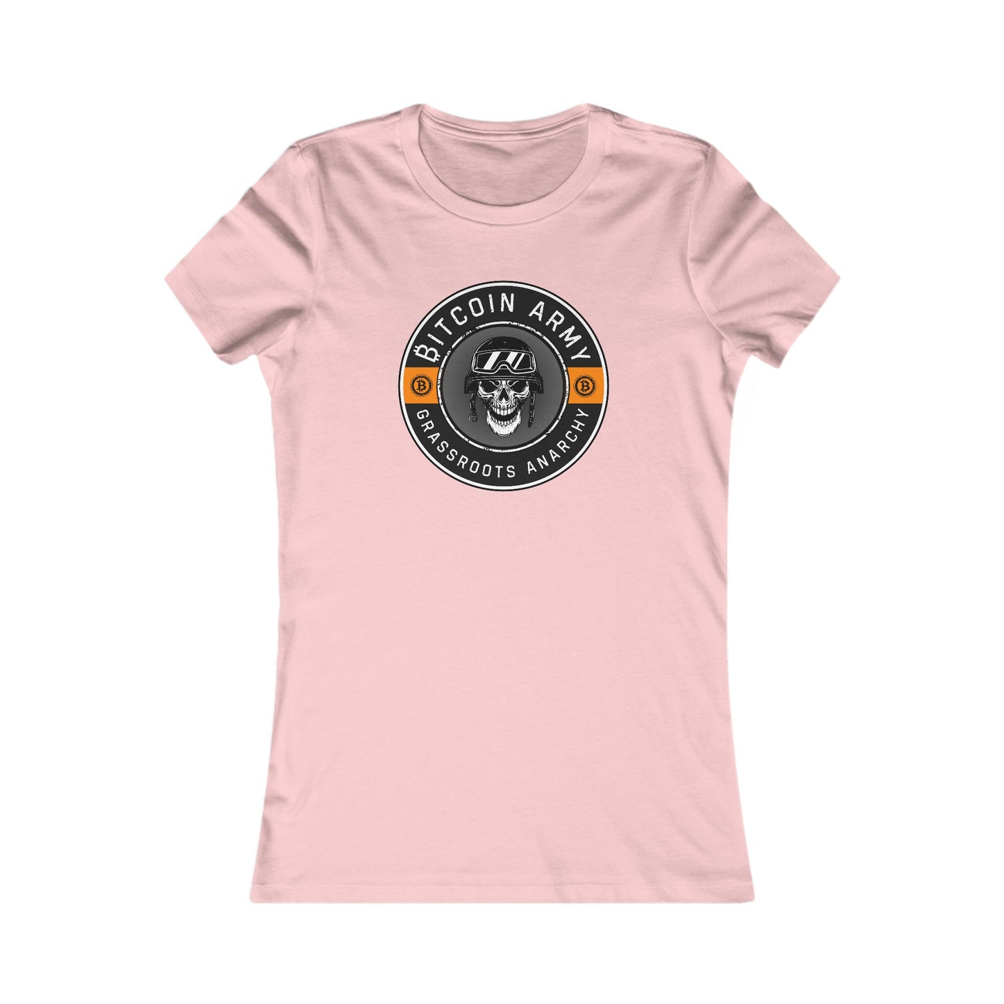 Bitcoin Army Grassroots Anarchy Women's T-Shirt