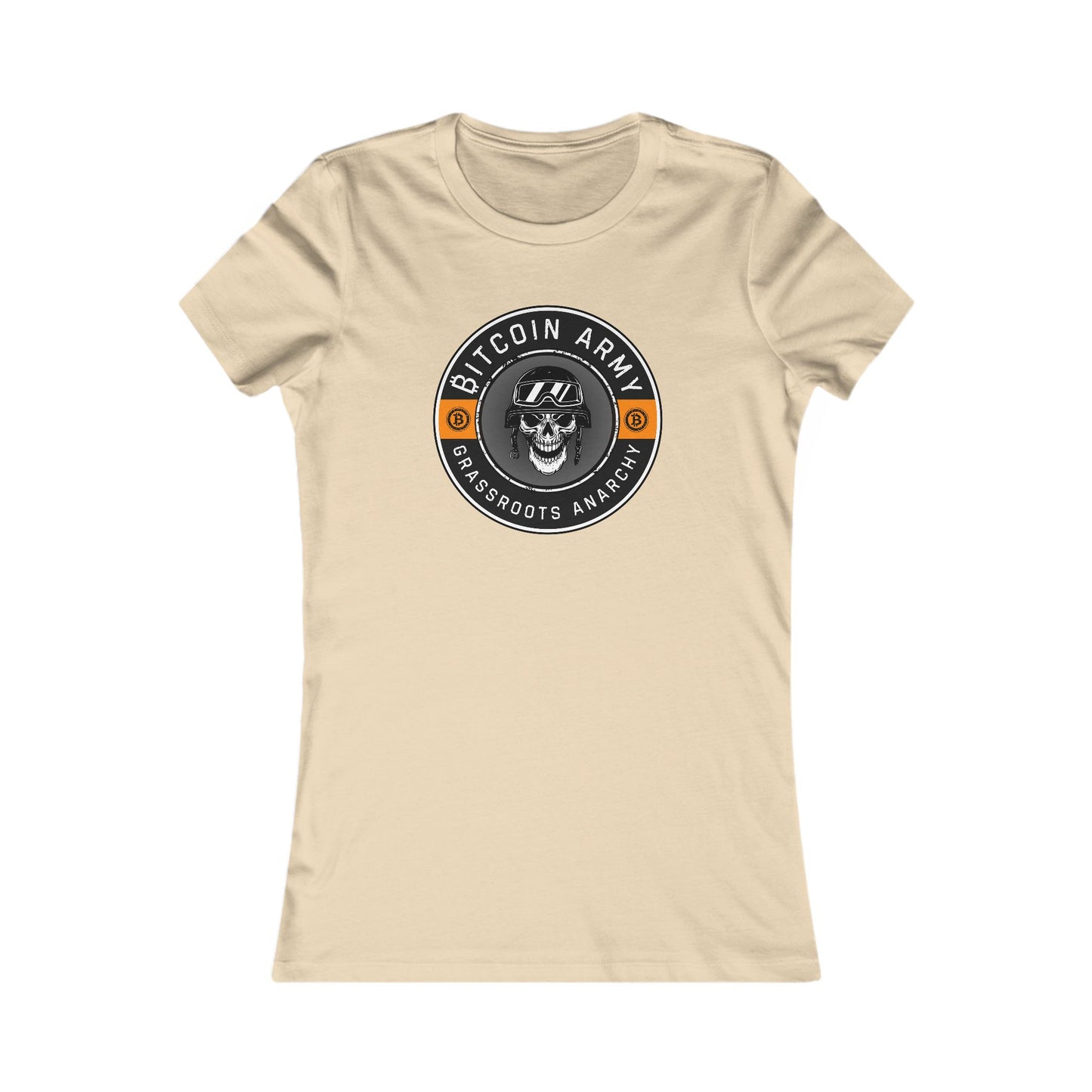 Bitcoin Army Grassroots Anarchy Women's T-Shirt