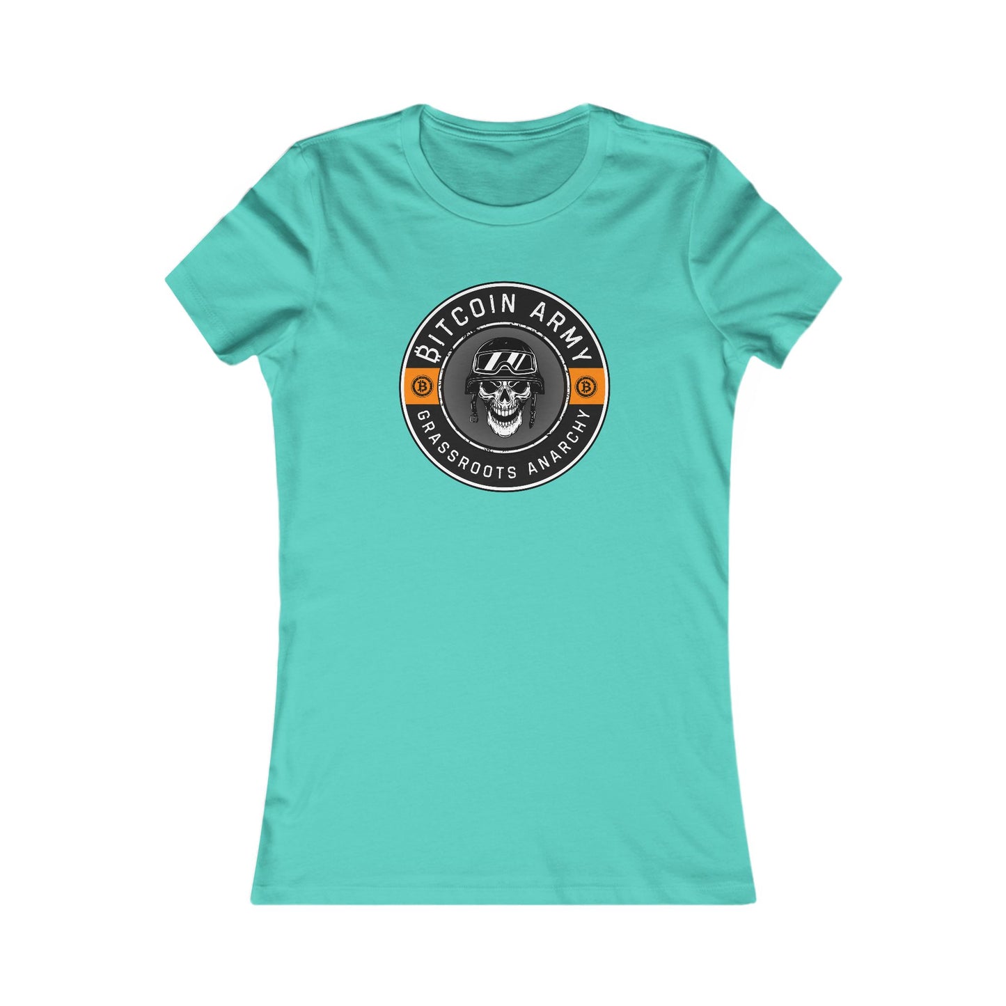 Bitcoin Army Grassroots Anarchy Women's T-Shirt