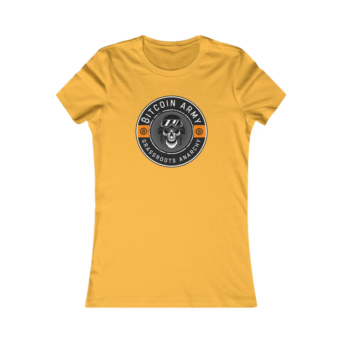 Bitcoin Army Grassroots Anarchy Women's T-Shirt