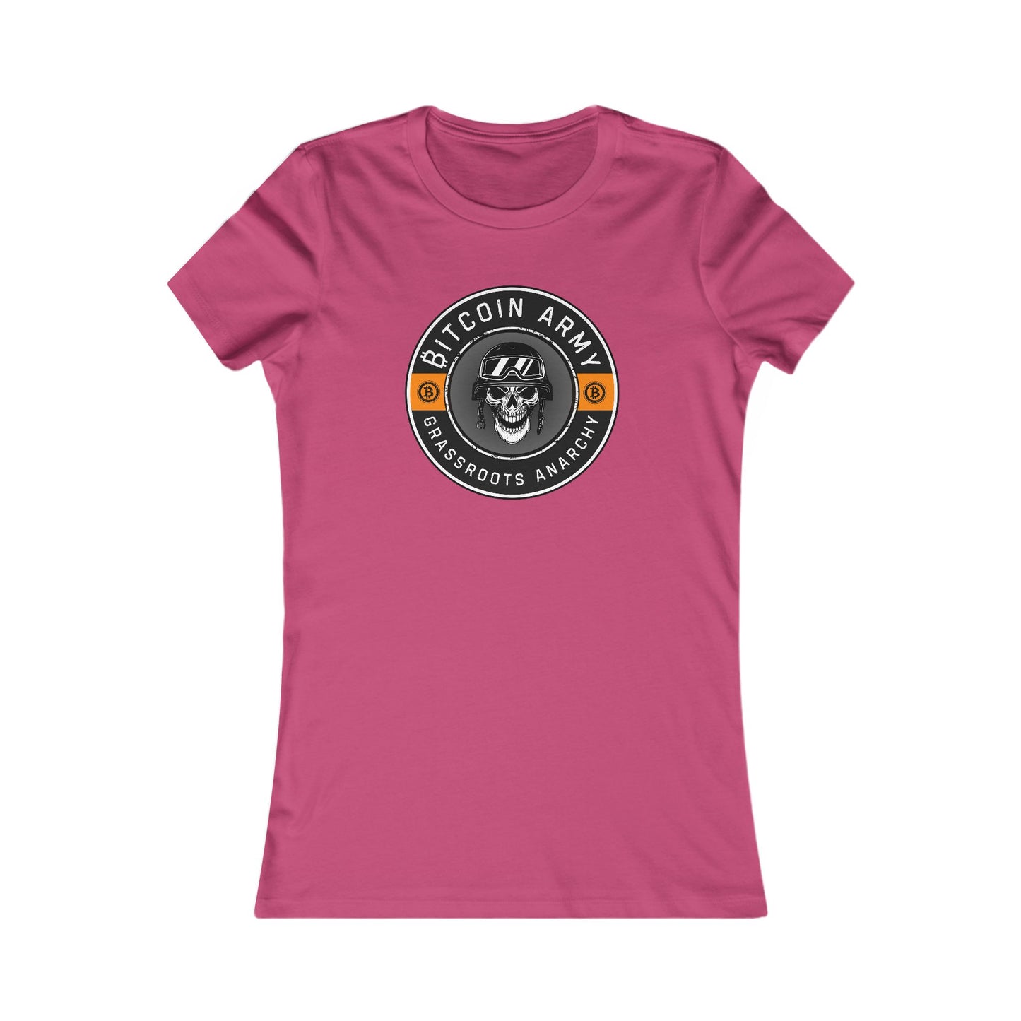 Bitcoin Army Grassroots Anarchy Women's T-Shirt