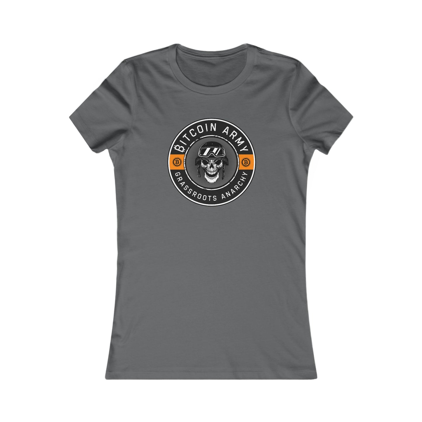 Bitcoin Army Grassroots Anarchy Women's T-Shirt