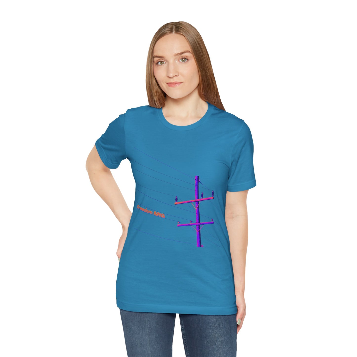 Power Lines Liberated NRG T-Shirt Unisex