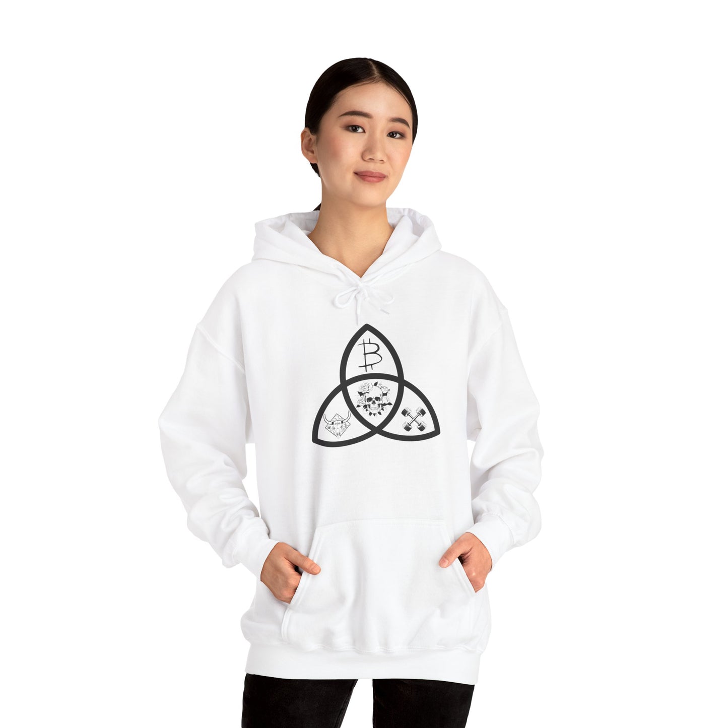 Beef Barbells & Bitcoin Trifecta Hoodie