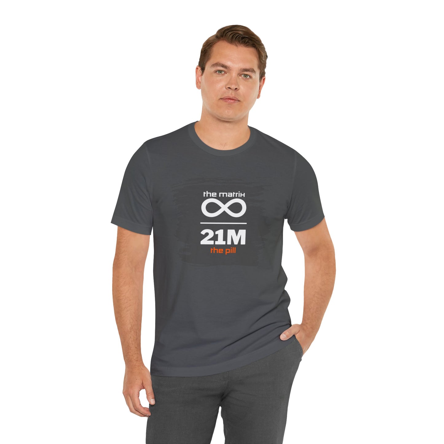 Fiat Matrix Bitcoin Orange Pill T-Shirt