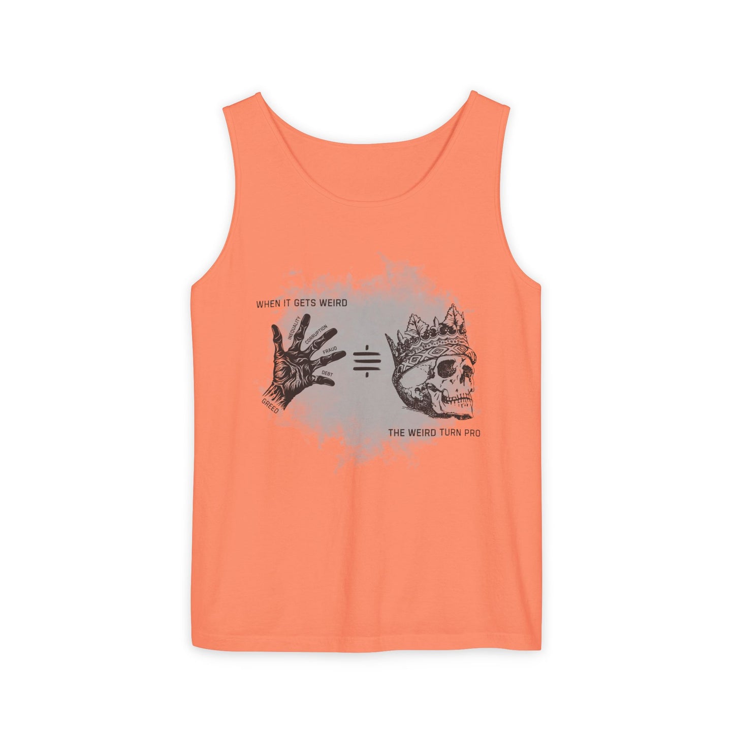 Weird Turn Pro Hand & Skull Unisex Tank Top