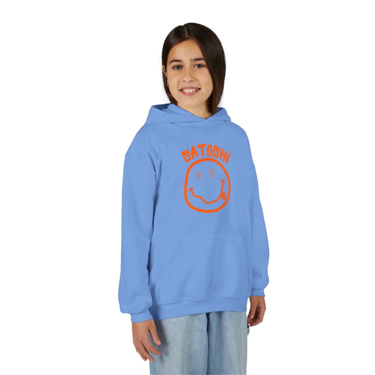 Bitcoin Eyed Satoshi Youth Hoodie