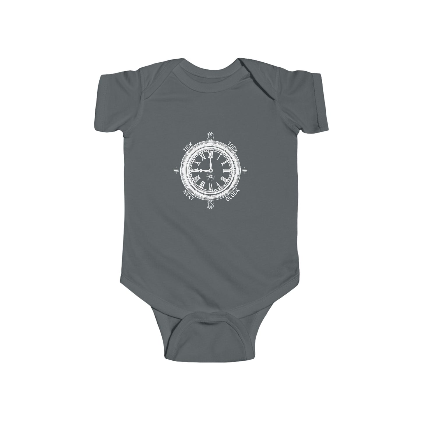 Tick Tock Next Block Infant Onesie