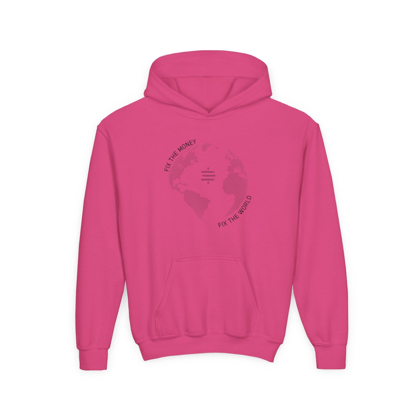 Fix The Money Fix The World Youth Hoodie