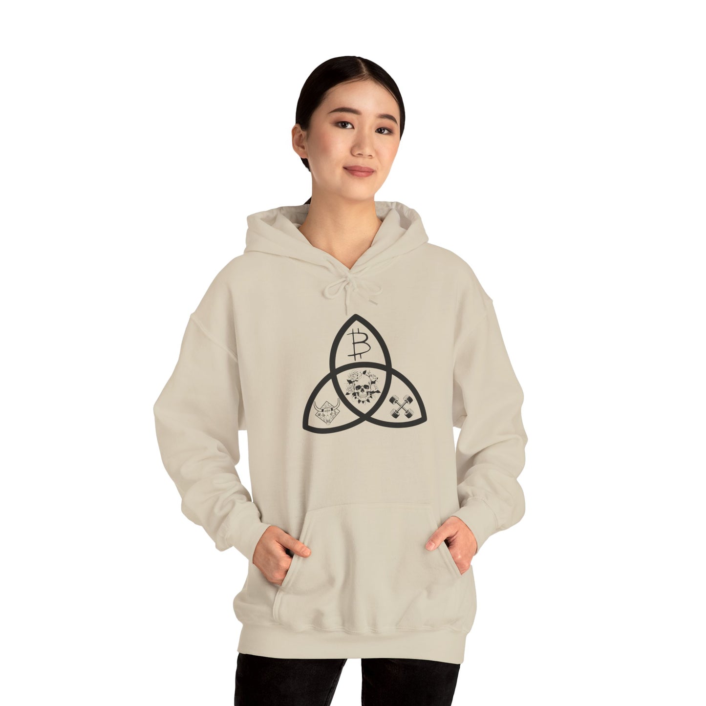 Beef Barbells & Bitcoin Trifecta Hoodie