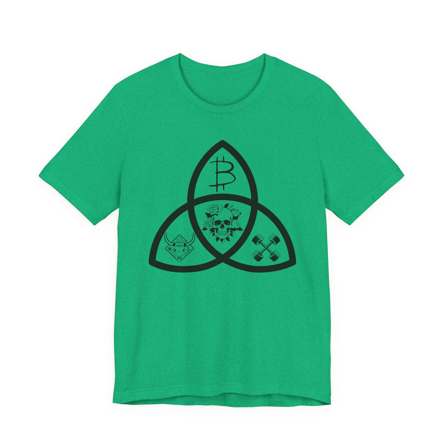 Beef Barbells Bitcoin Trifecta T-Shirt