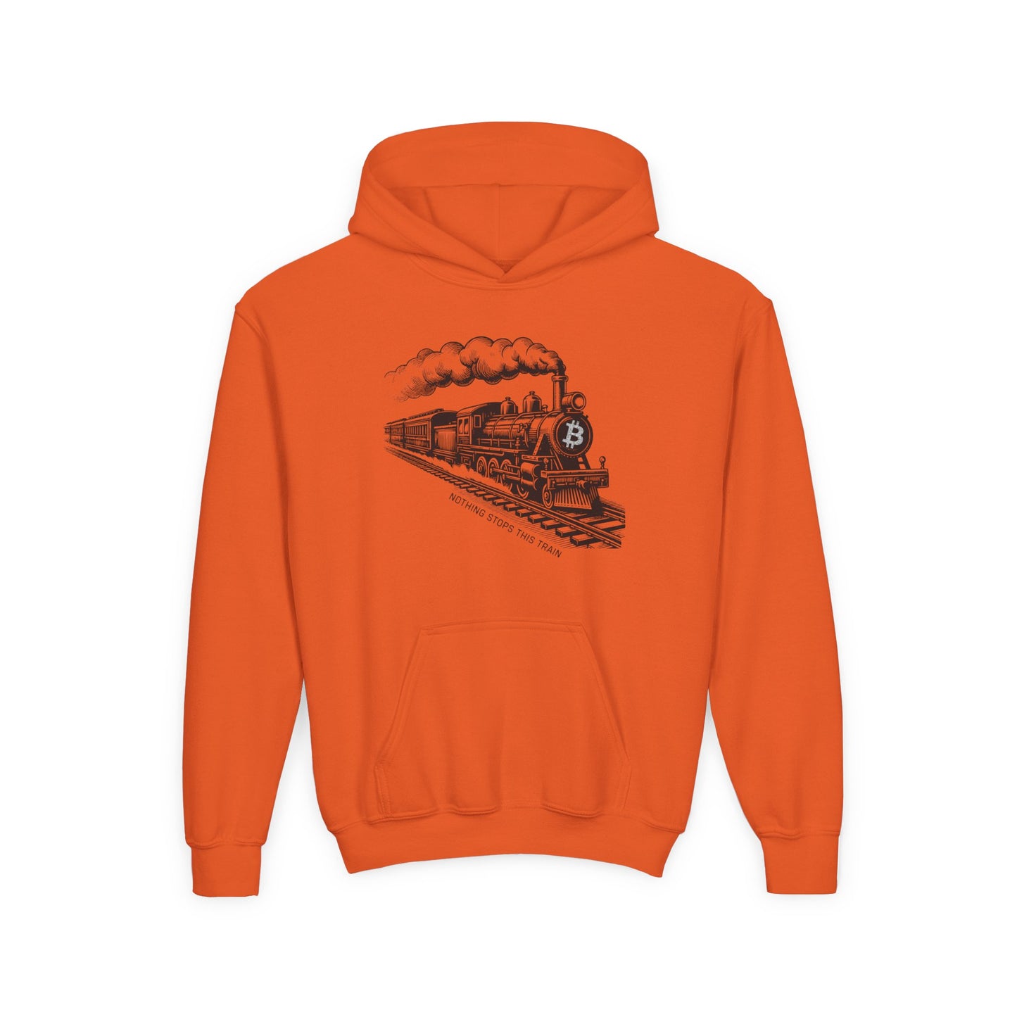 Nothing Stops This Train Youth Hoodie