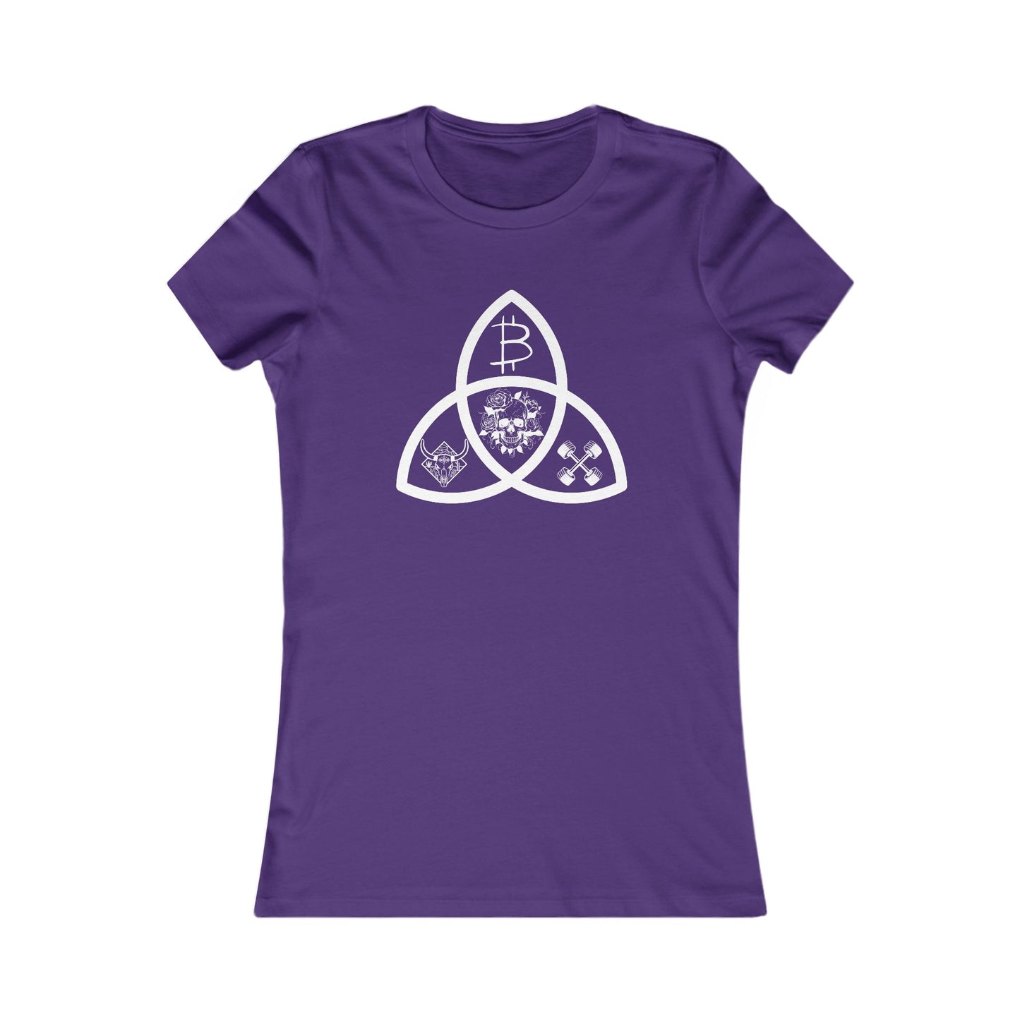 Beef Barbells & Bitcoin Trifecta Women's T-Shirt