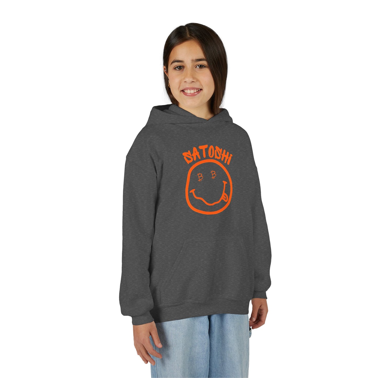 Bitcoin Eyed Satoshi Youth Hoodie