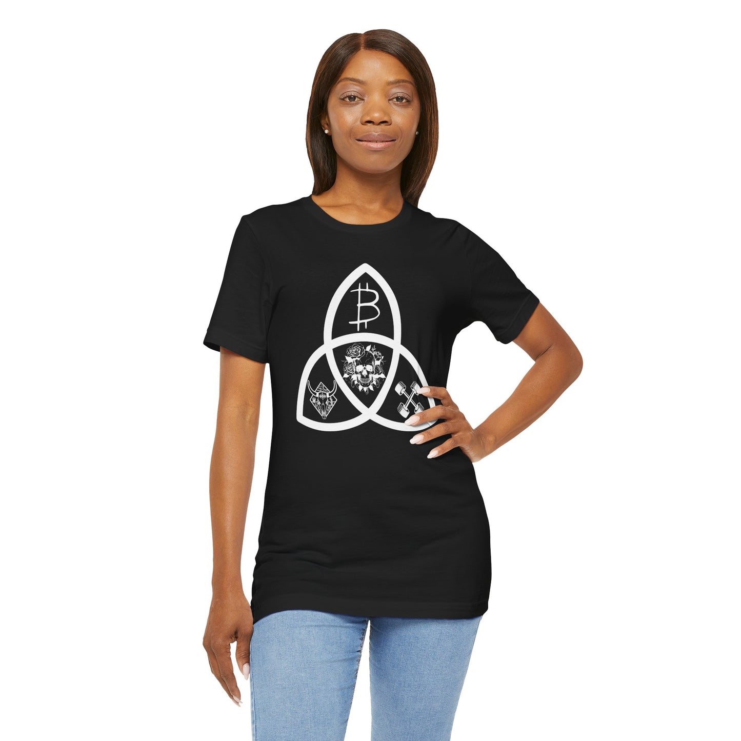 Beef Barbells Bitcoin Trifecta T-Shirt
