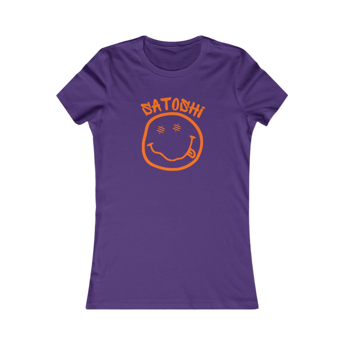 SATS Eyed Satoshi Smiley Women's T-Shirt