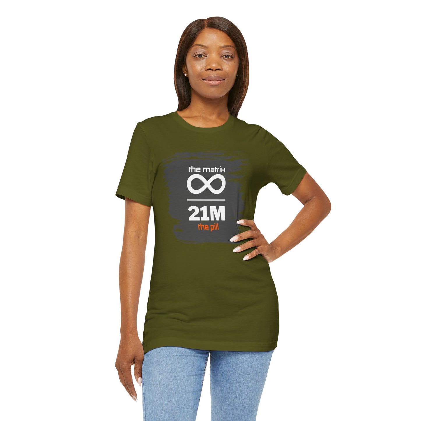 Fiat Matrix Bitcoin Orange Pill T-Shirt