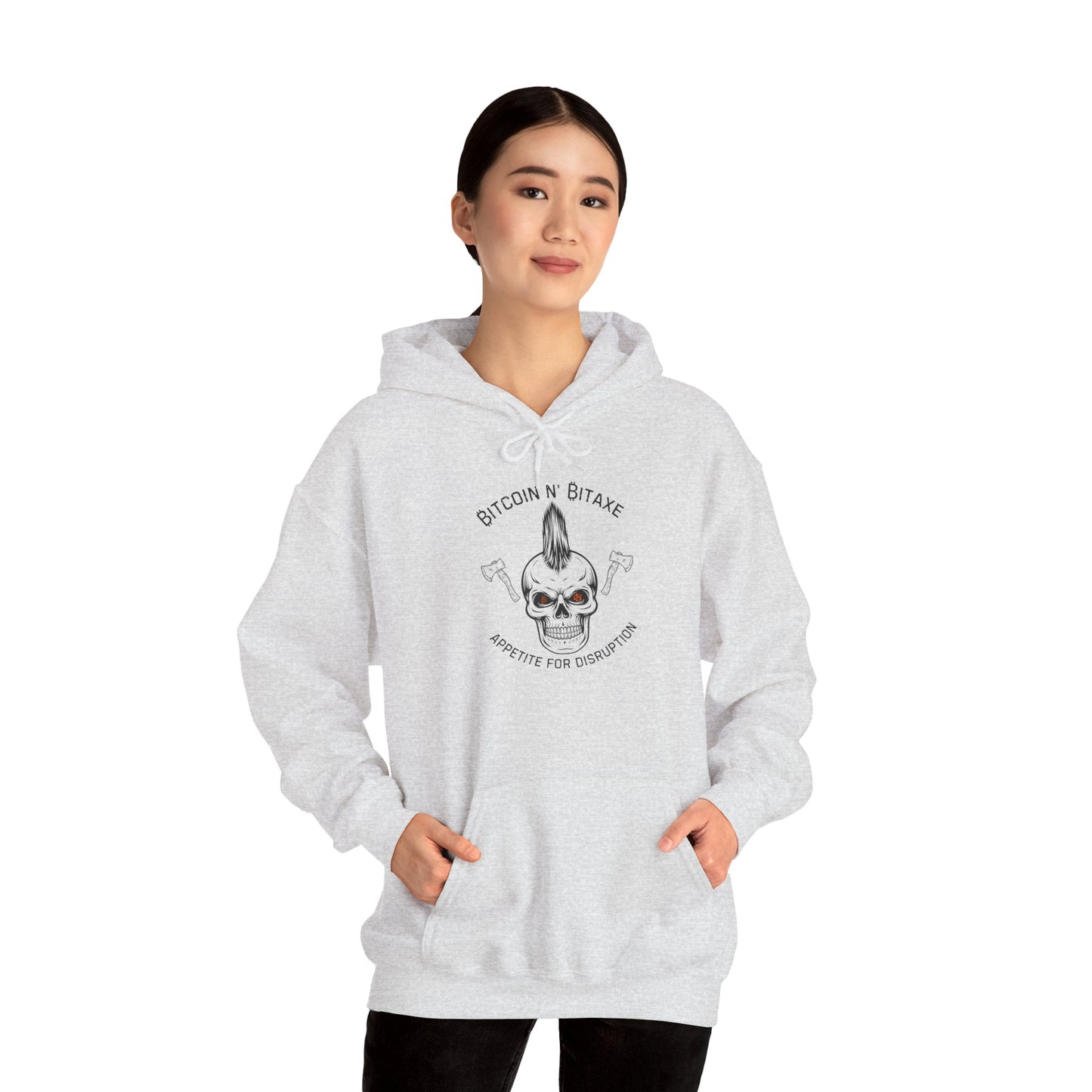 Bitcoin N' Bitaxe Appetite For Disruption Hoodie