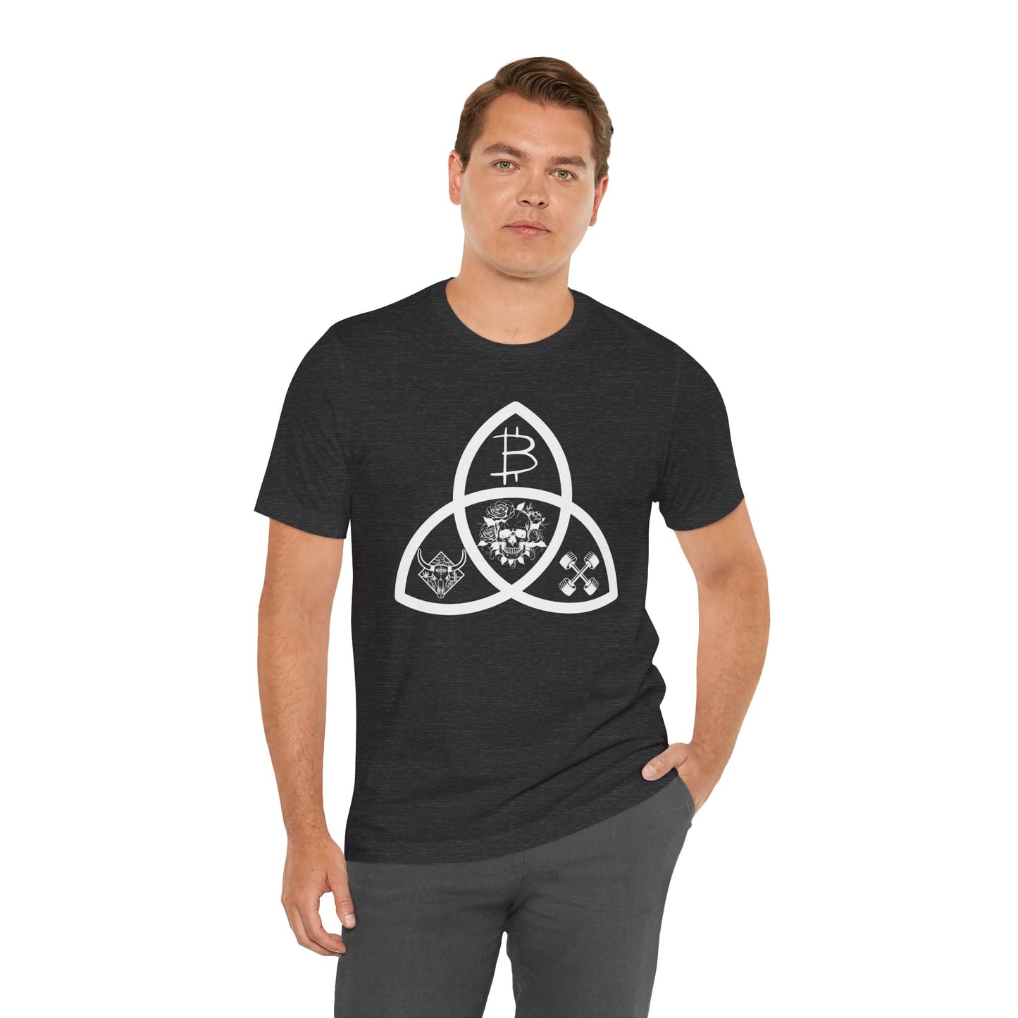Beef Barbells Bitcoin Trifecta T-Shirt