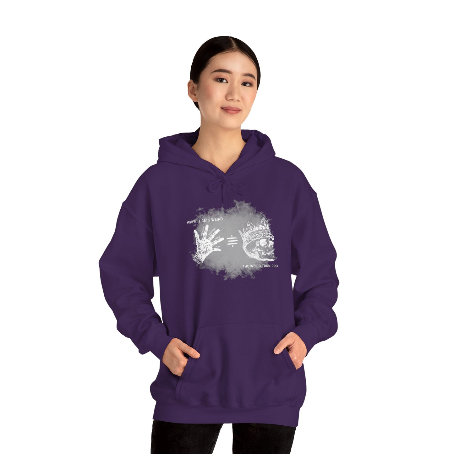 When It Gets Weird The Weird Turn Pro Hoodie