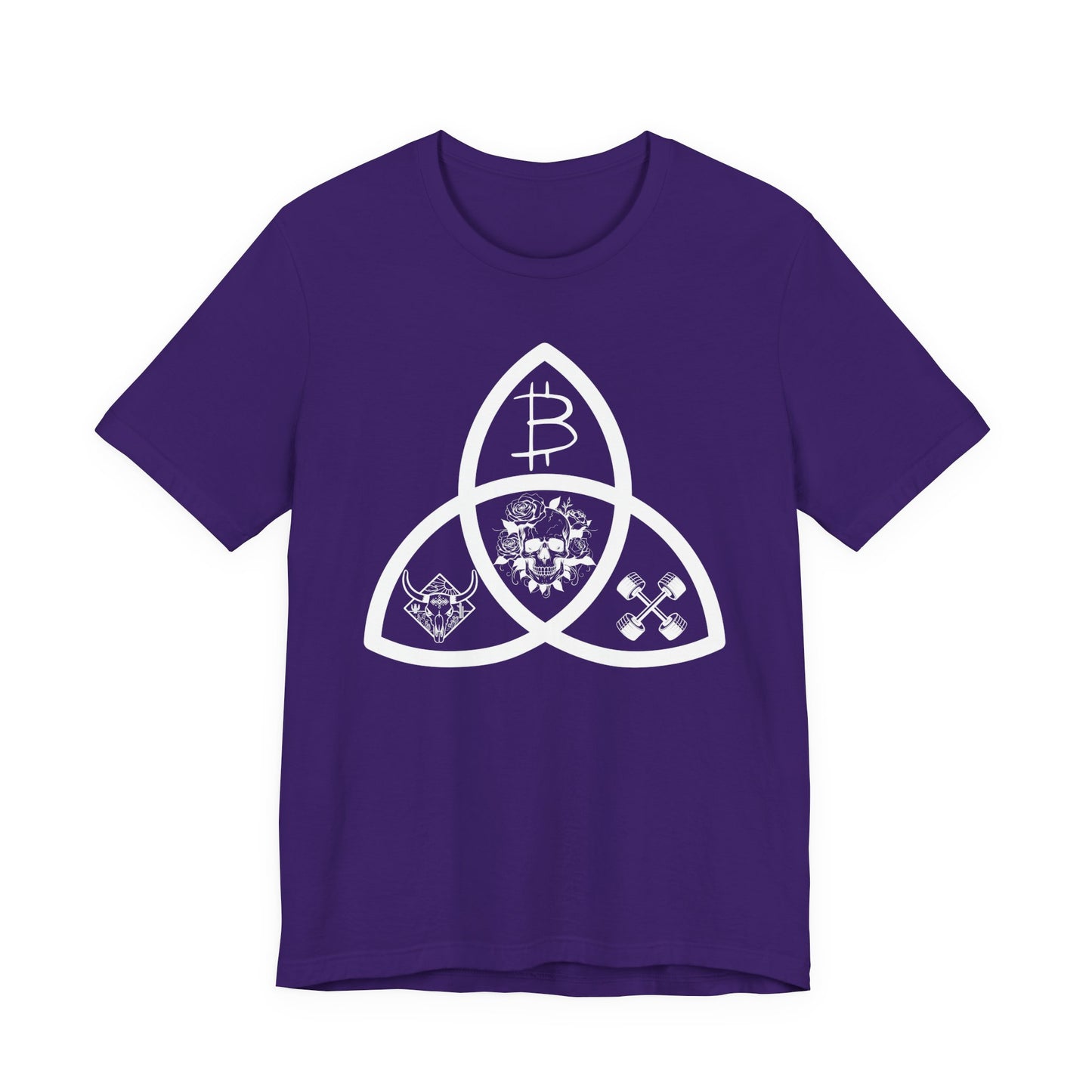 Beef Barbells Bitcoin Trifecta T-Shirt