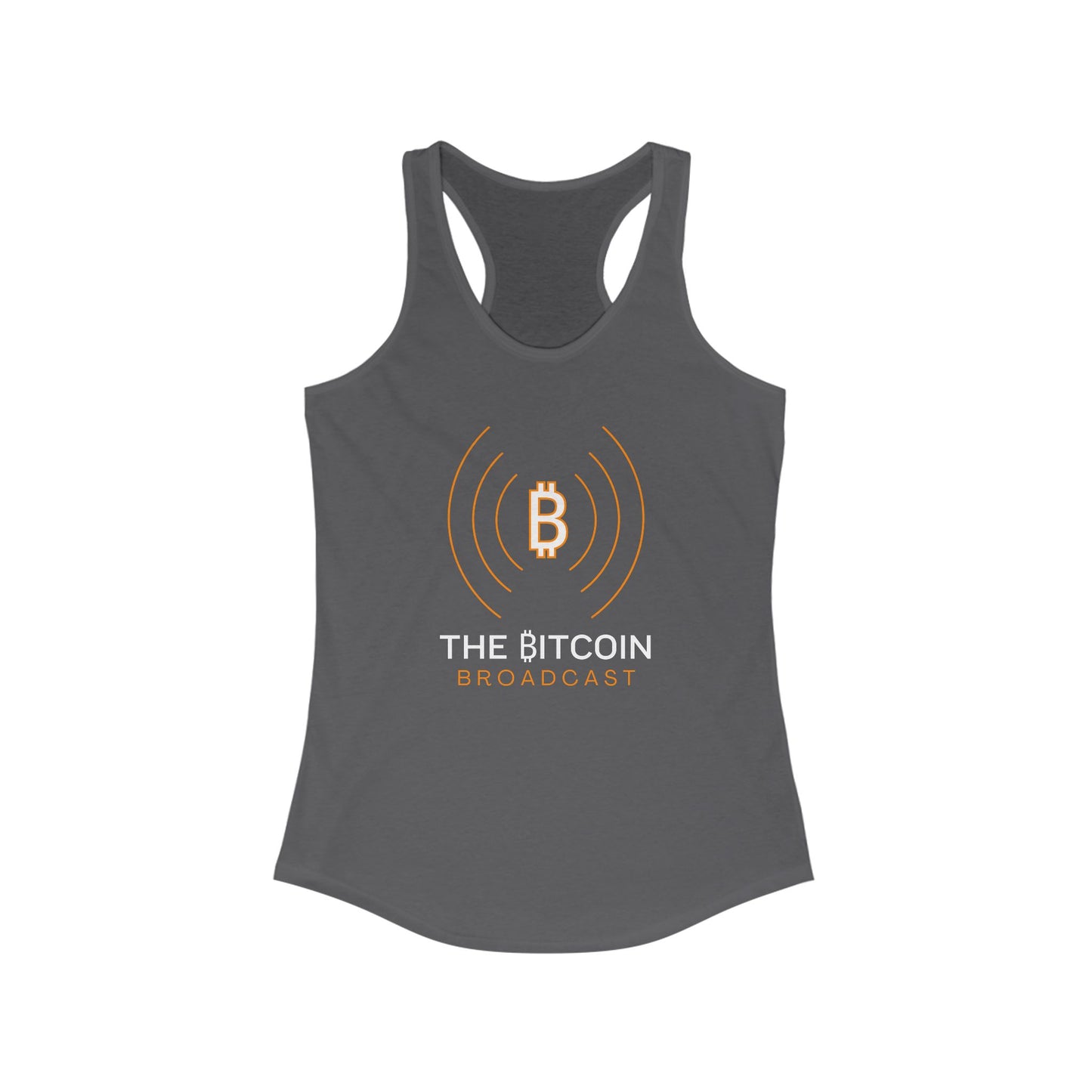 The Bitcoin Broadcast Women's Racerback Tank