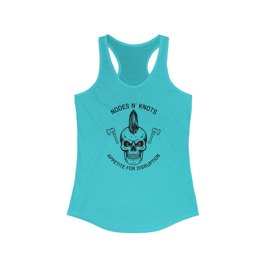 Nodes N' Knots Appetite For Disruption Women's Racerback Tank