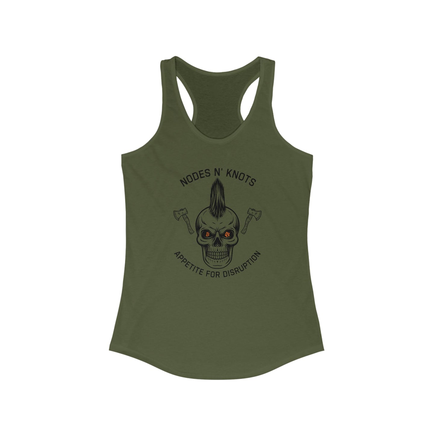 Nodes N' Knots Appetite For Disruption Women's Racerback Tank