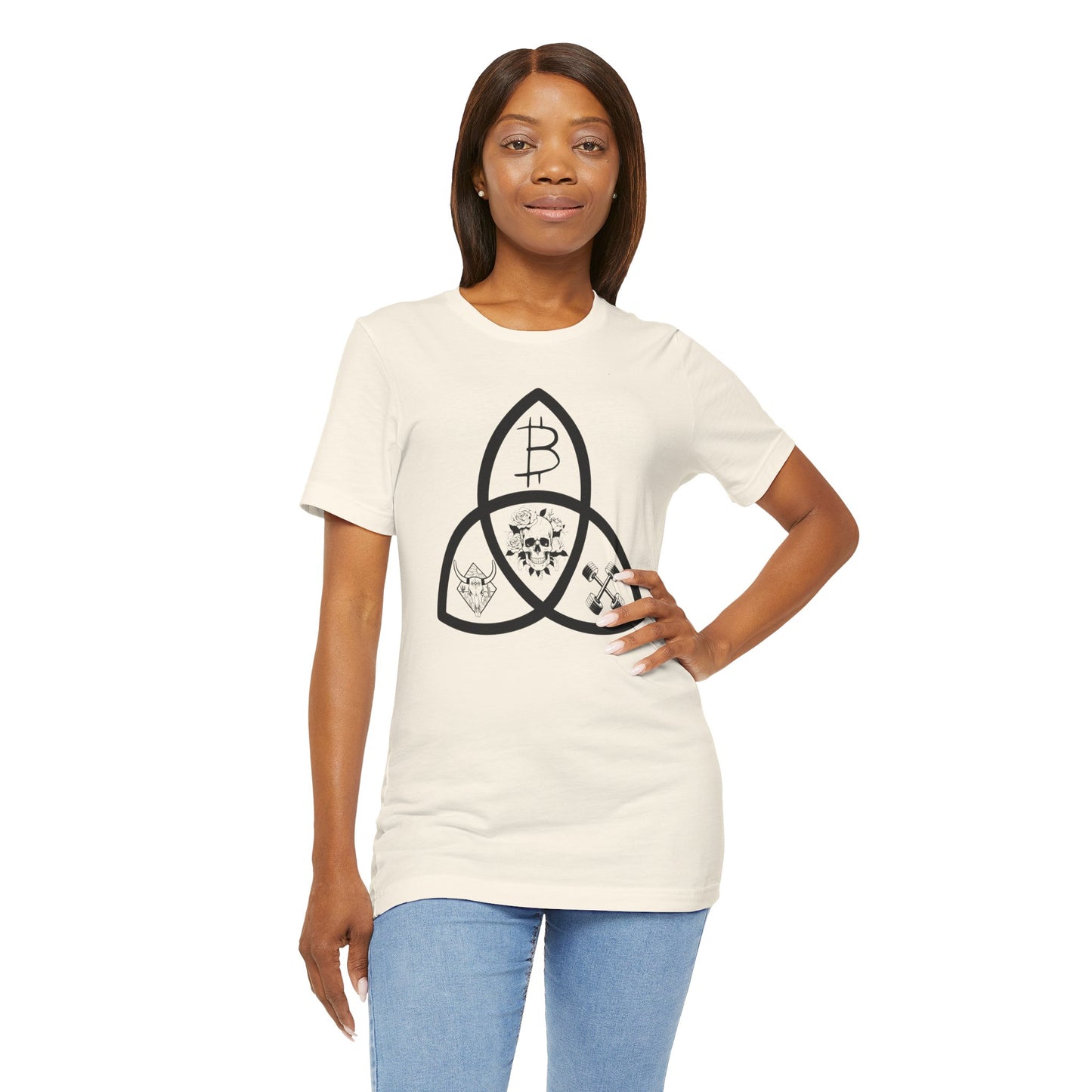 Beef Barbells Bitcoin Trifecta T-Shirt