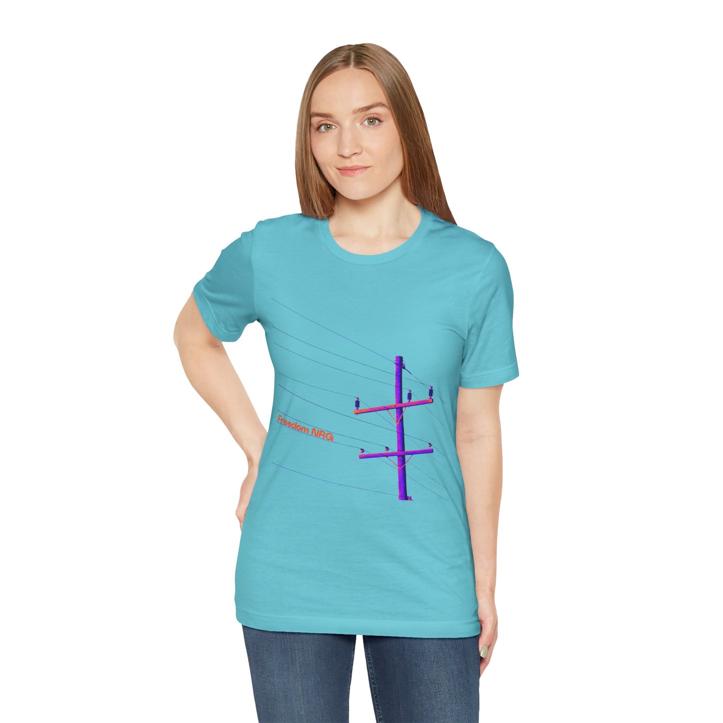 Power Lines Liberated NRG T-Shirt Unisex