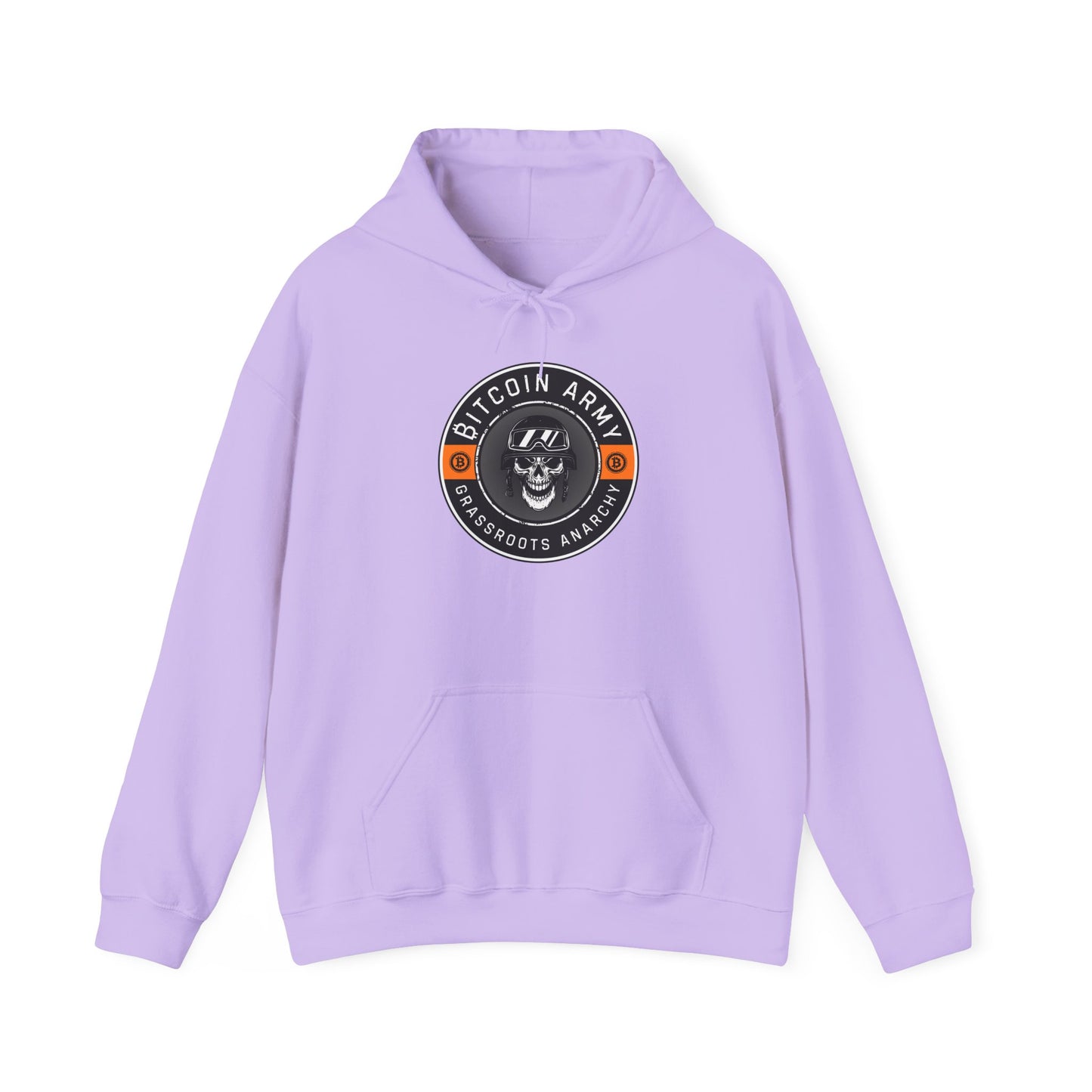 Bitcoin Army Grassroots Anarchy Hoodie