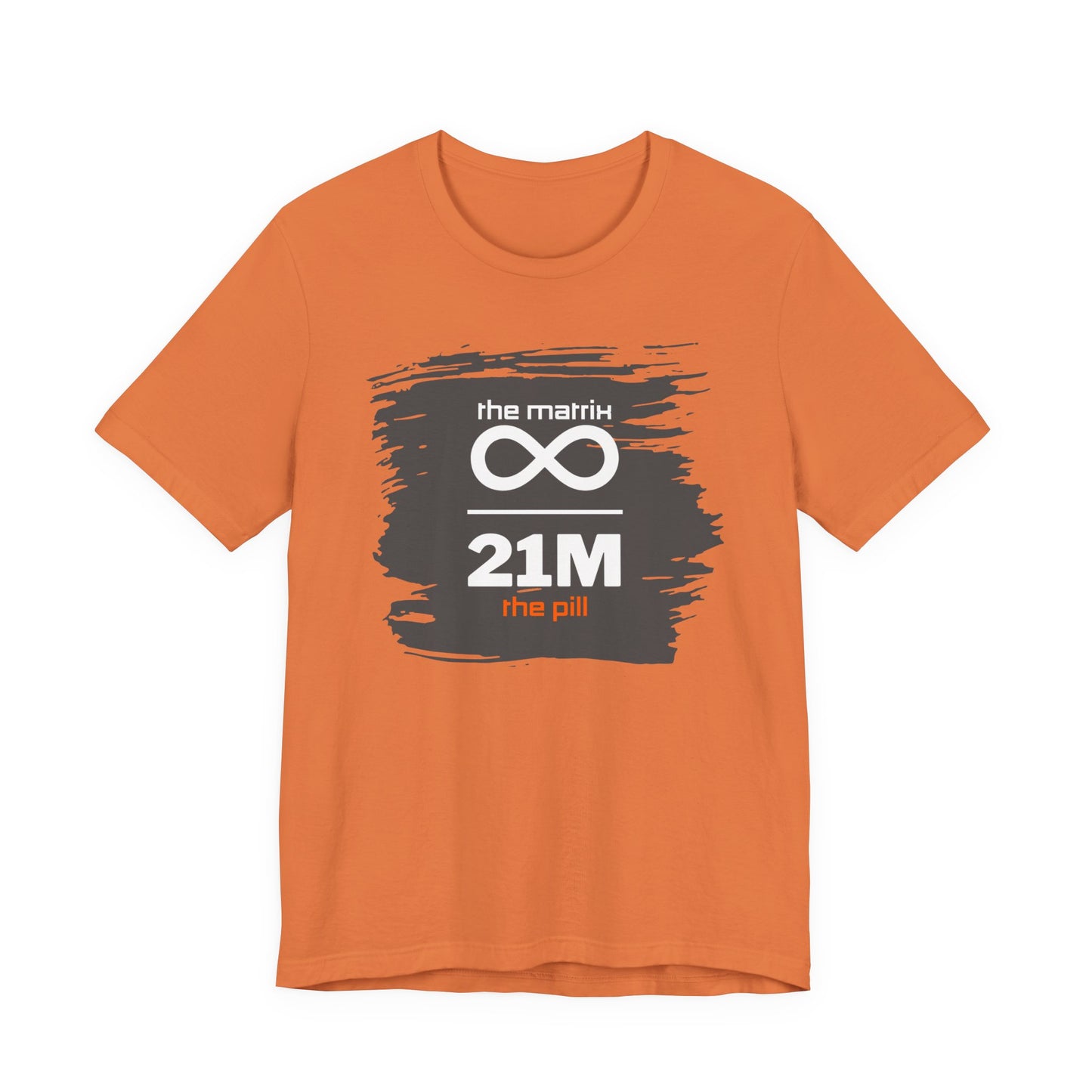 Fiat Matrix Bitcoin Orange Pill T-Shirt