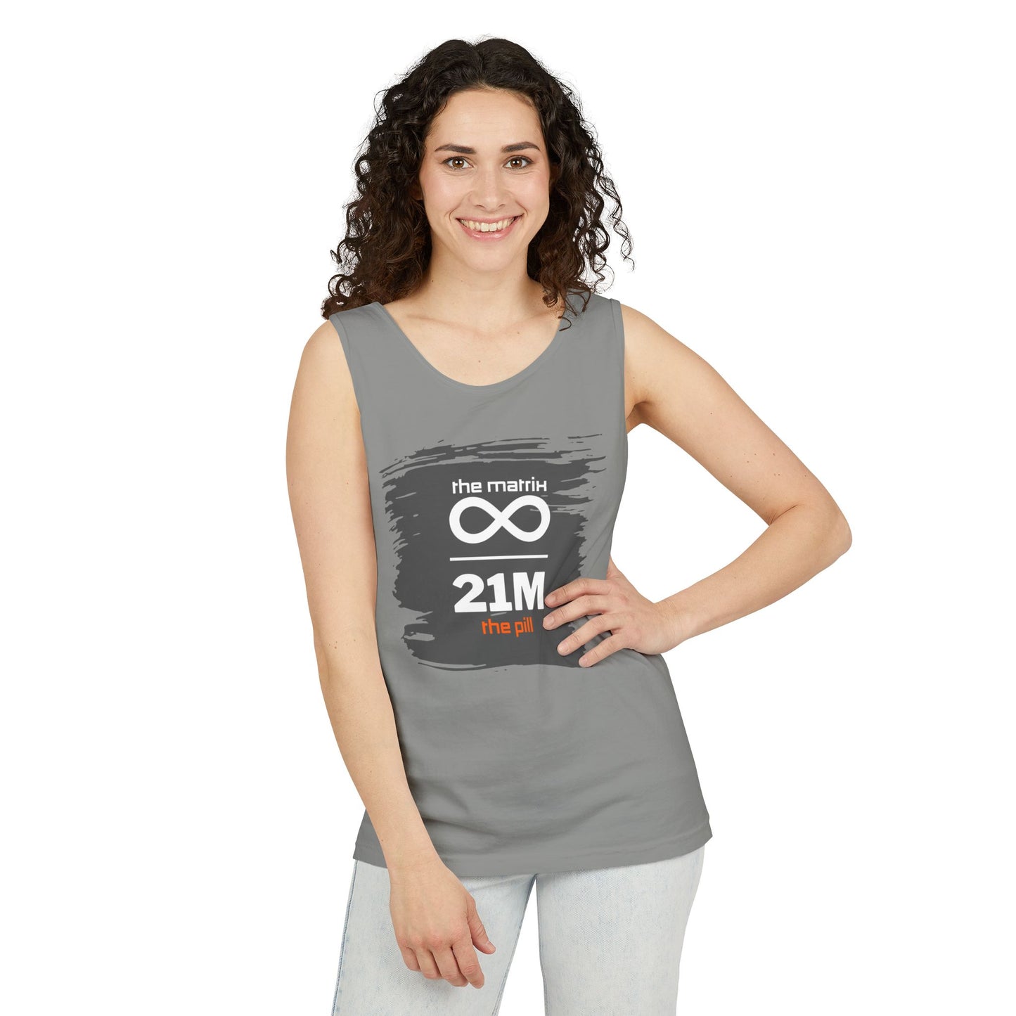 Bitcoin Supply Matrix/Pill Tank Top