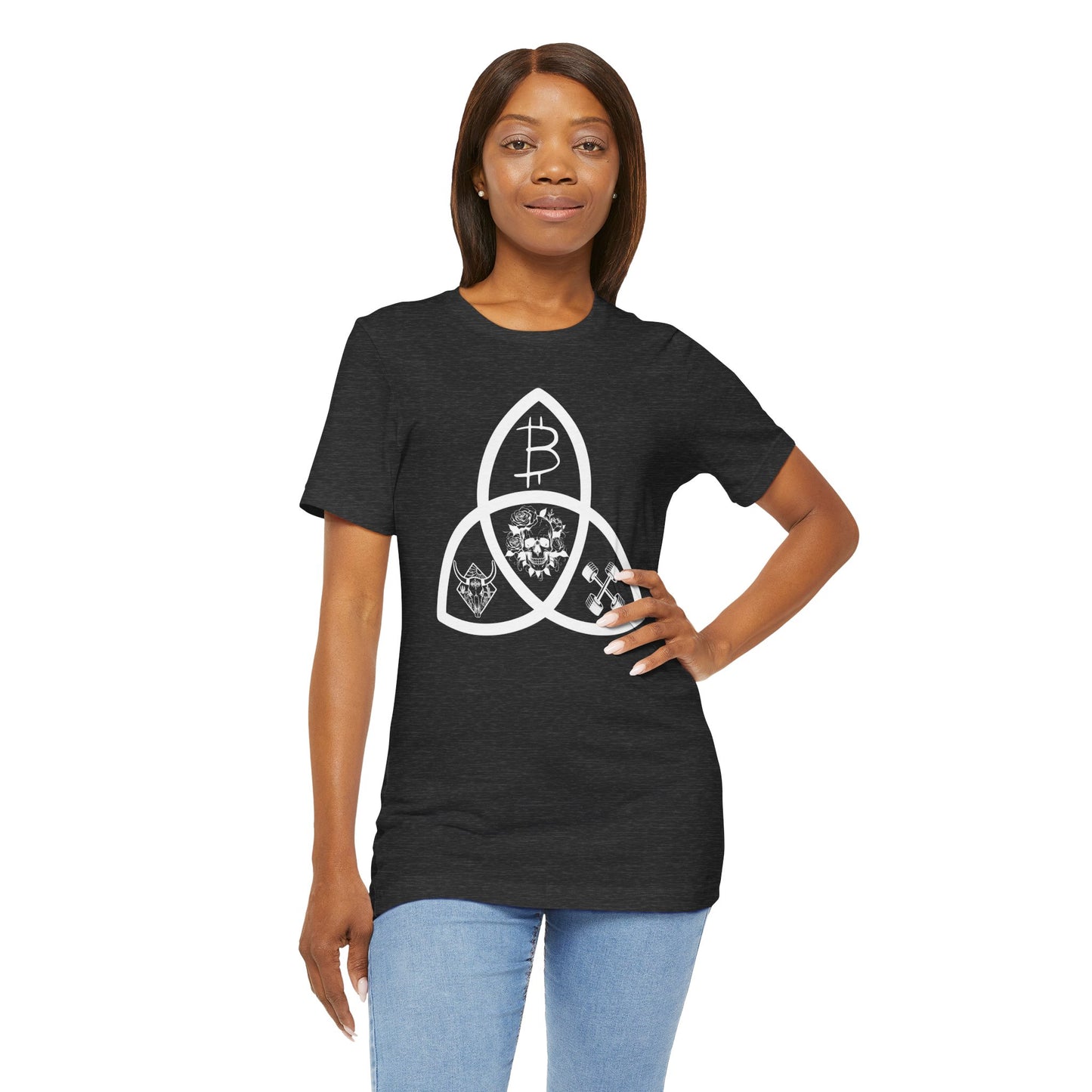 Beef Barbells Bitcoin Trifecta T-Shirt