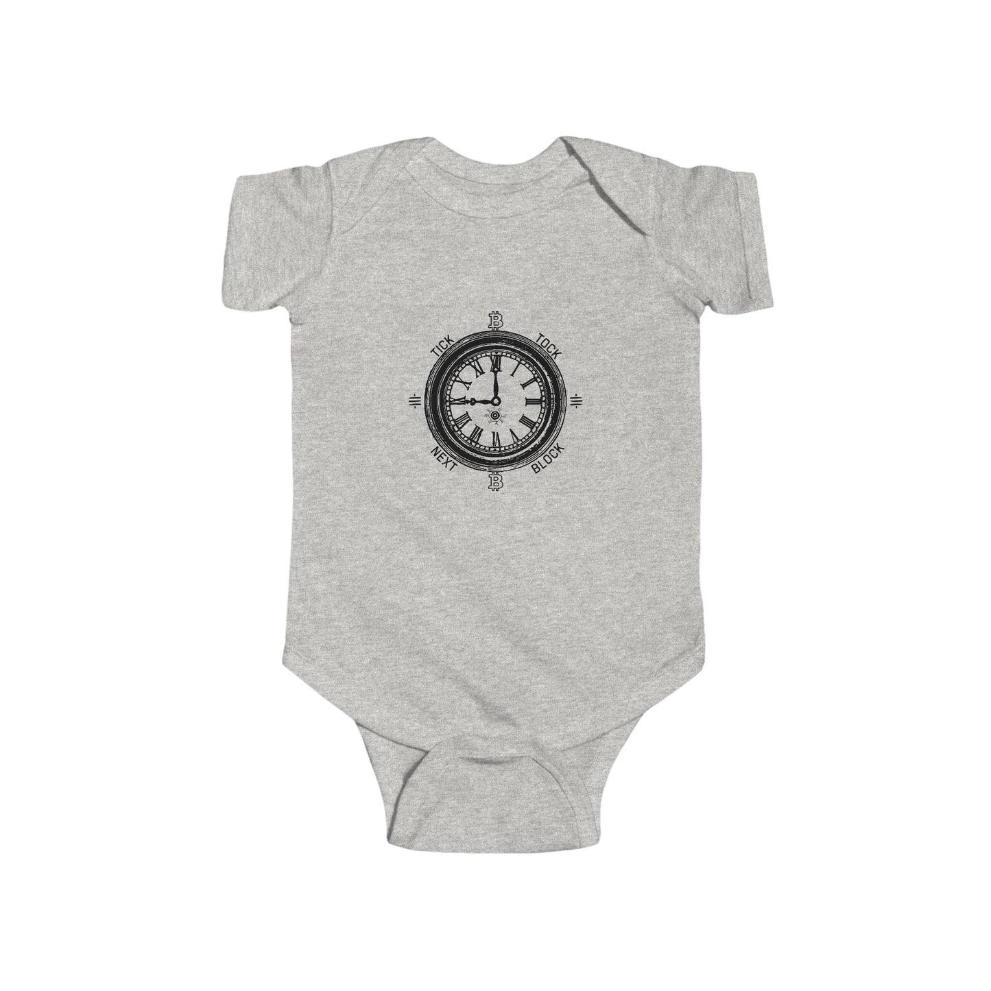 Tick Tock Next Block Infant Onesie