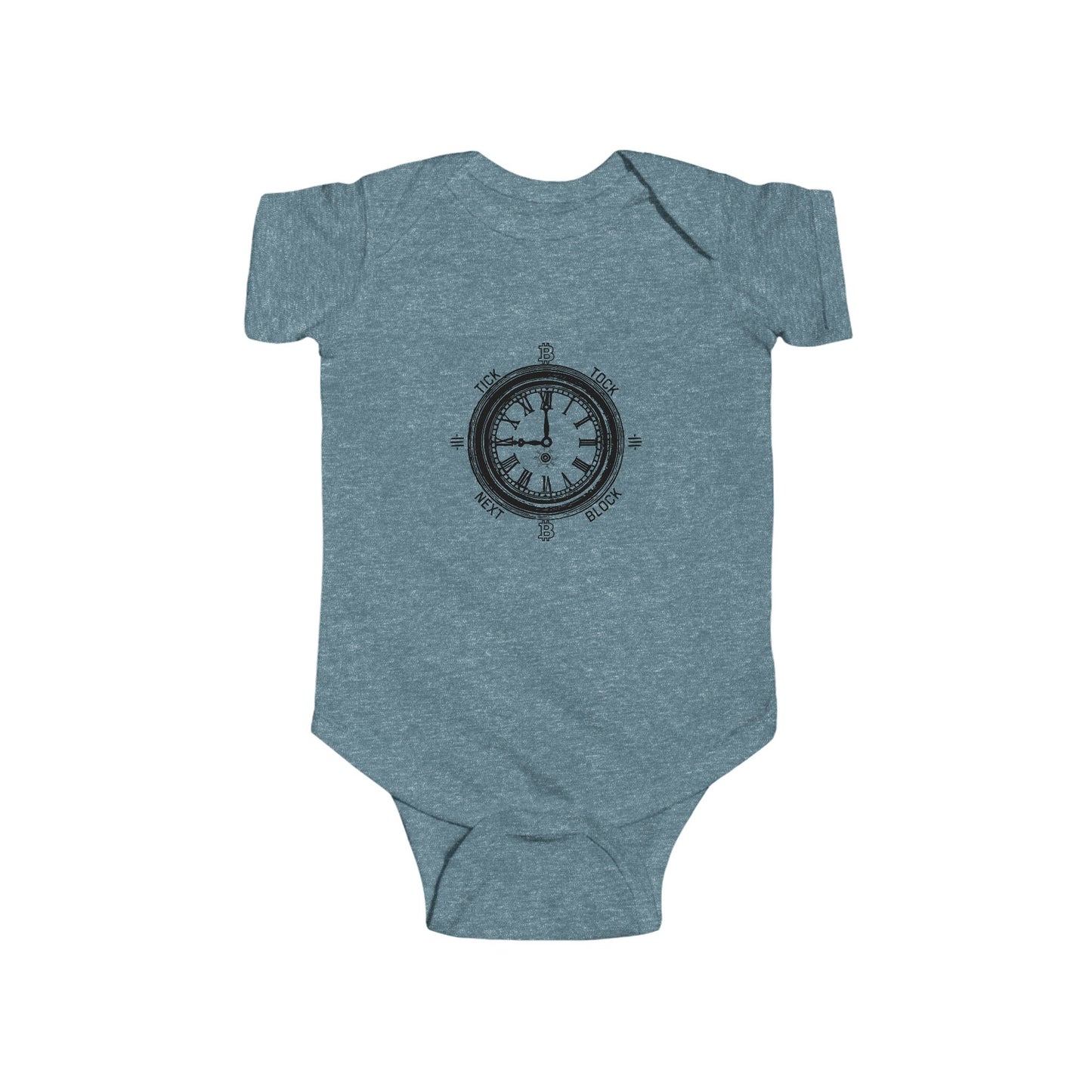 Tick Tock Next Block Infant Onesie