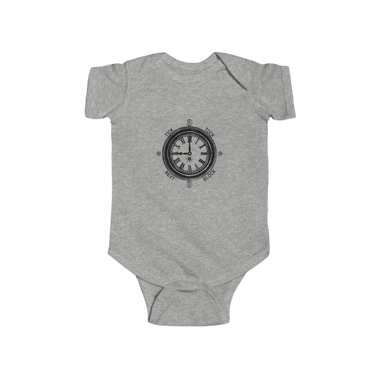Tick Tock Next Block Infant Onesie