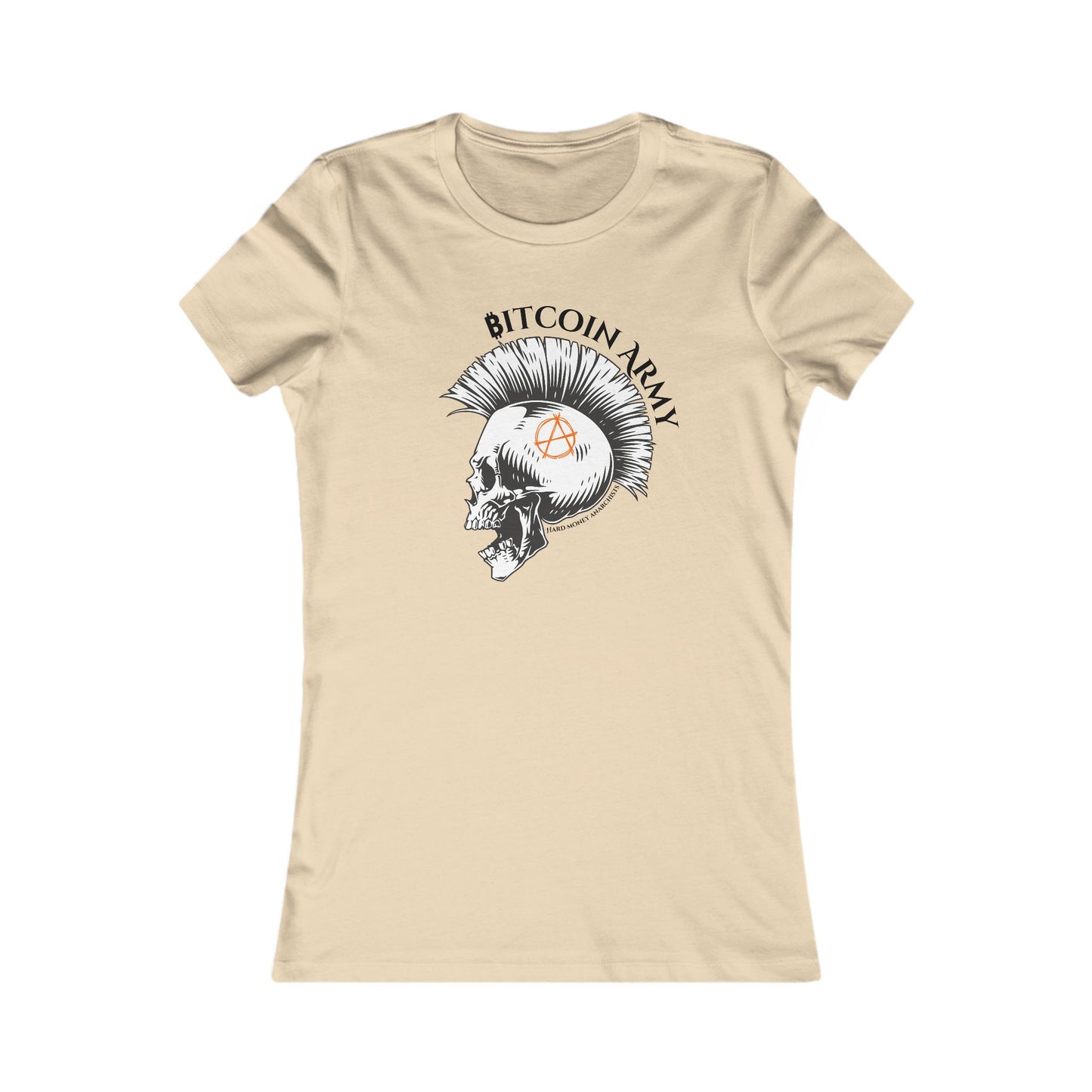 Bitcoin Army Hard Money Anarchists Women's T-Shirt