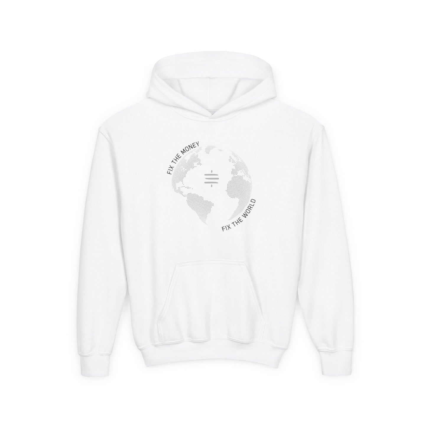 Fix The Money Fix The World Youth Hoodie