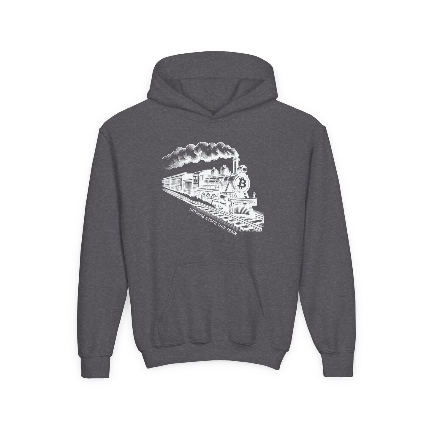 Nothing Stops This Train Youth Hoodie