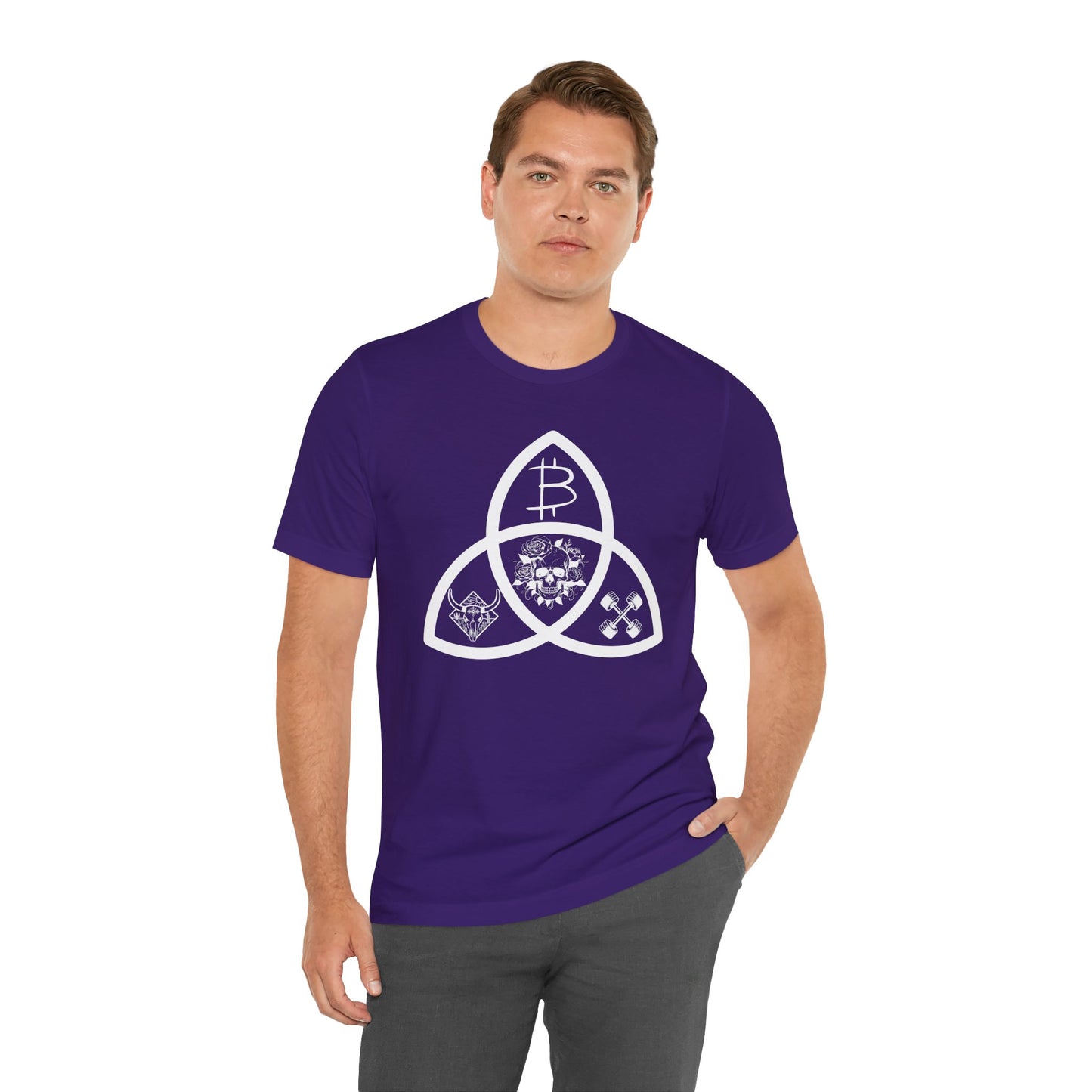 Beef Barbells Bitcoin Trifecta T-Shirt