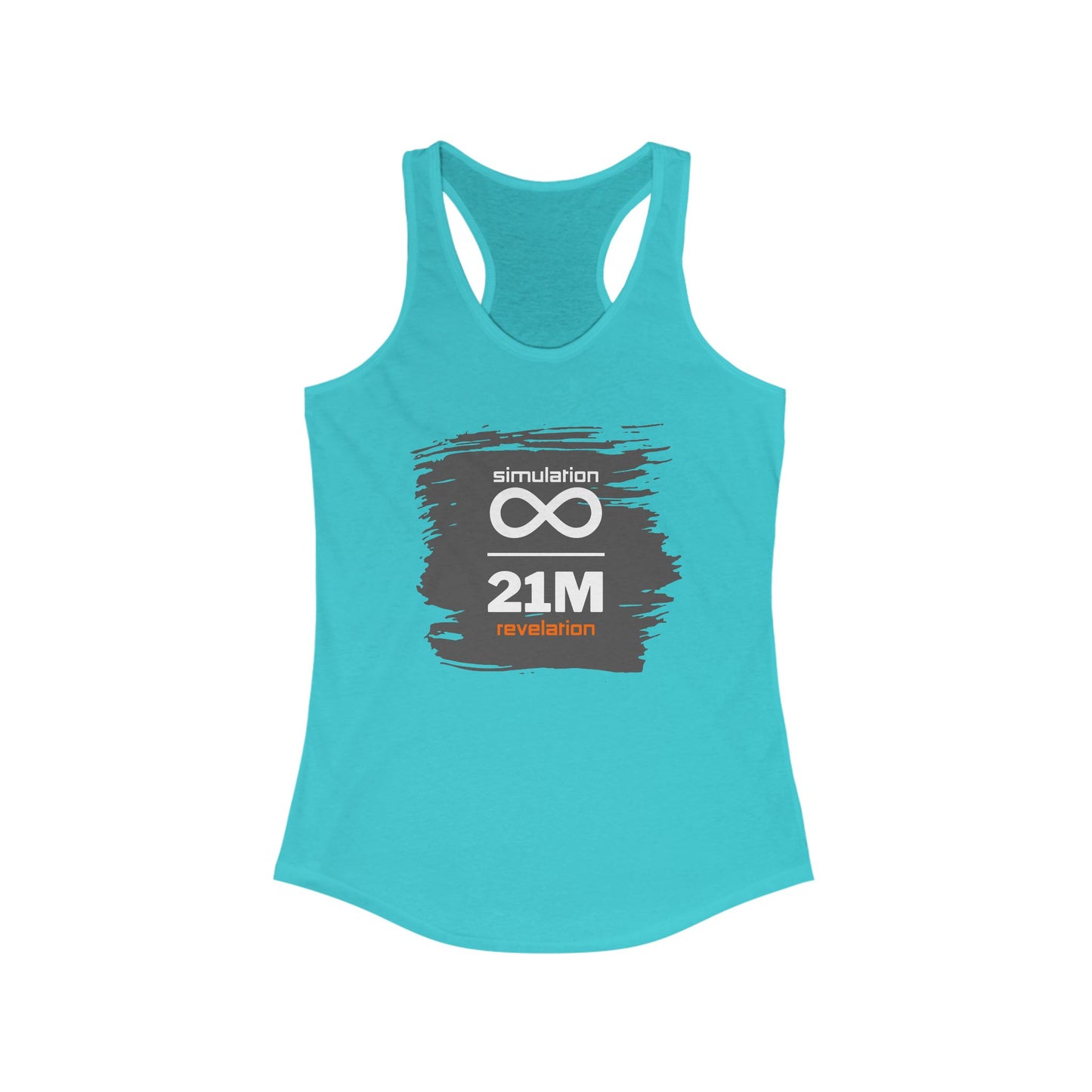 Simulation Infinity 21M Revelation Women's Racerback Tank