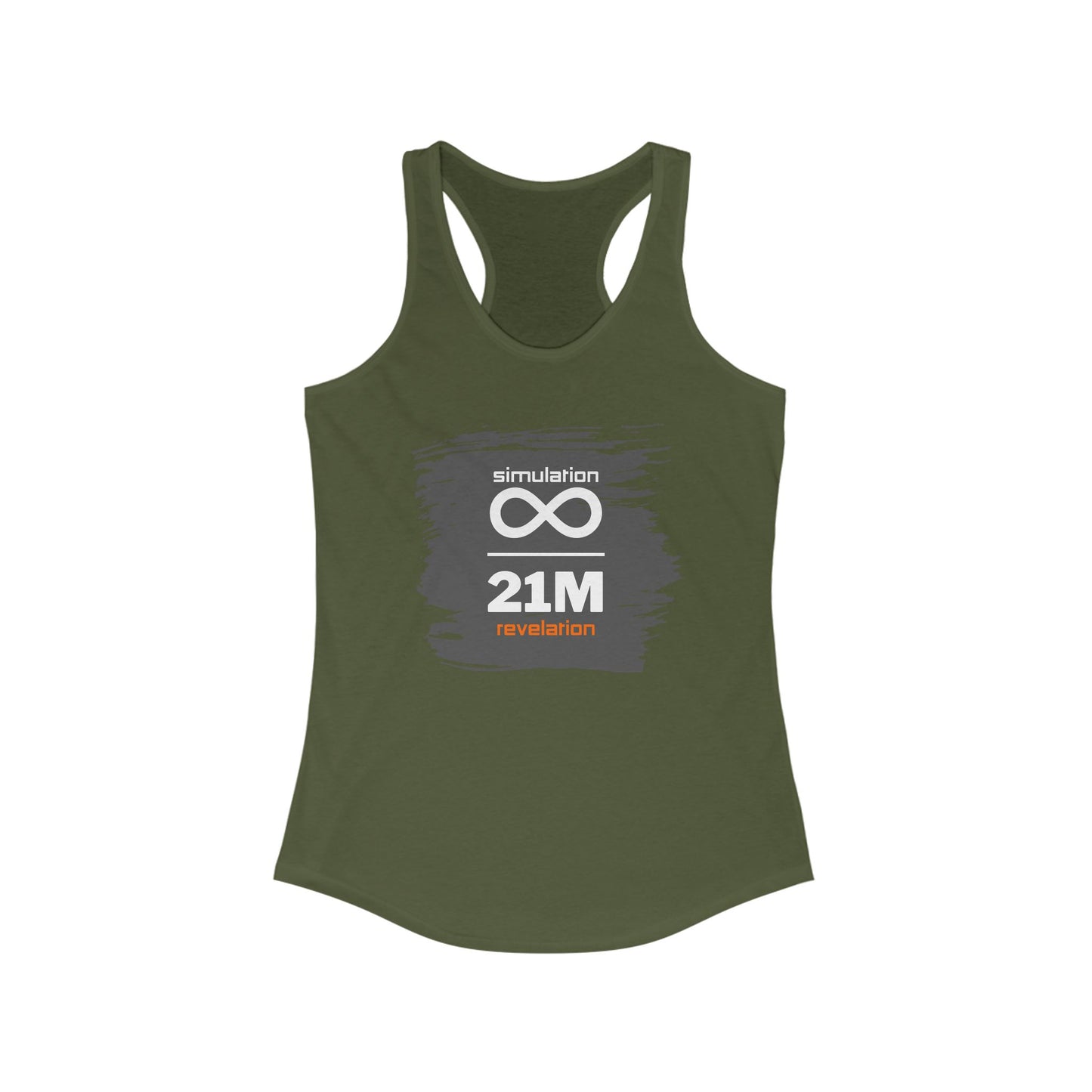 Simulation Infinity 21M Revelation Women's Racerback Tank