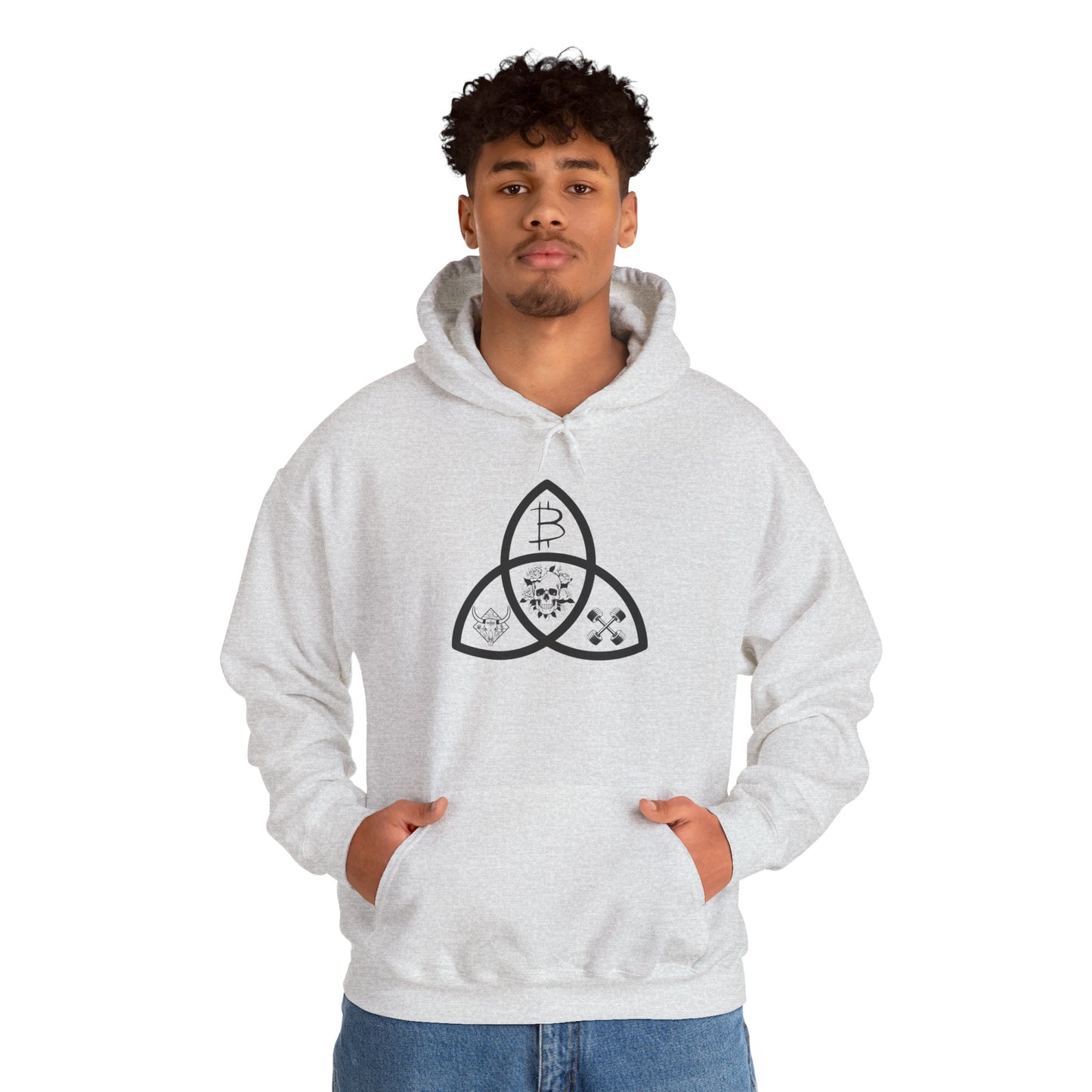 Beef Barbells & Bitcoin Trifecta Hoodie