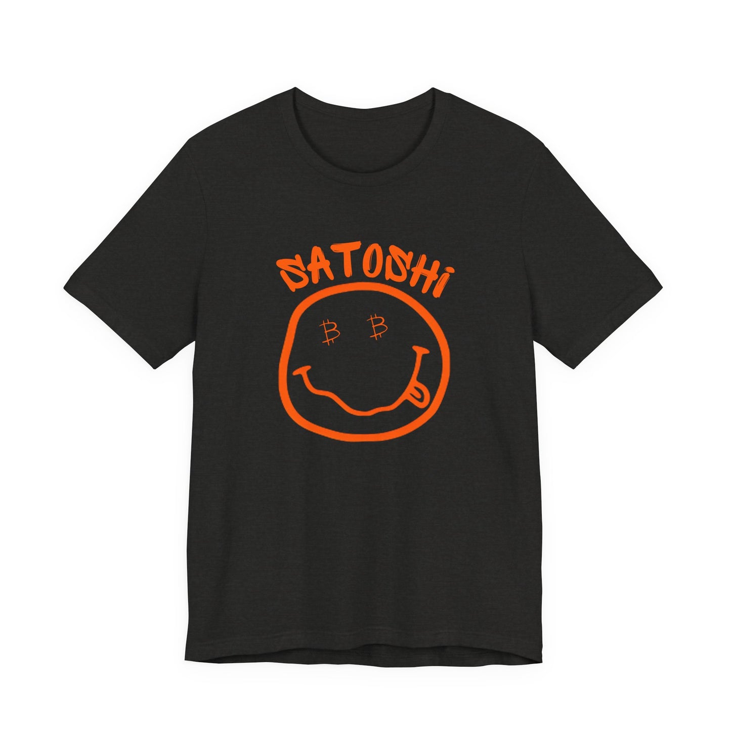 Bitcoin Eyed Satoshi Smiley T-Shirt