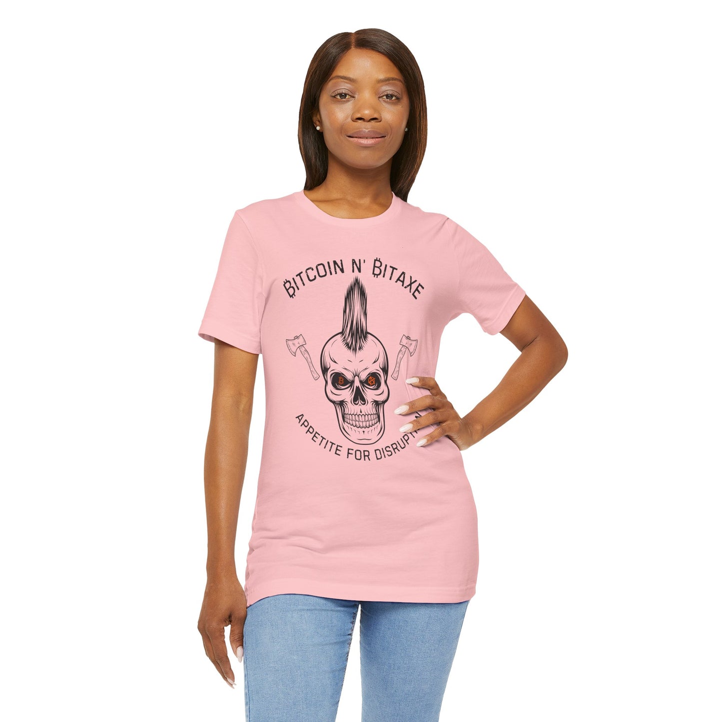 Bitcoin N' Bitaxe Appetite For Disruption T-Shirt
