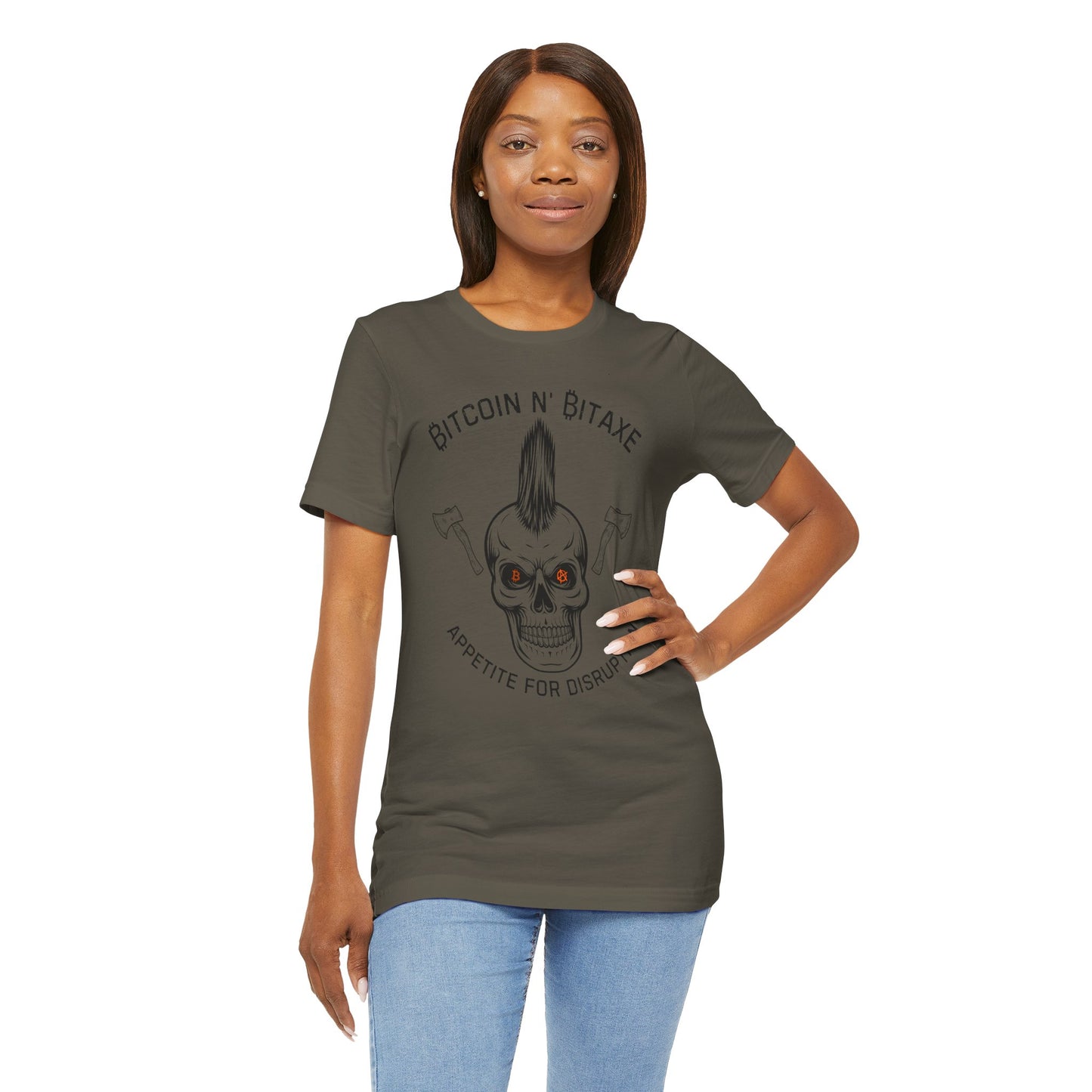 Bitcoin N' Bitaxe Appetite For Disruption T-Shirt