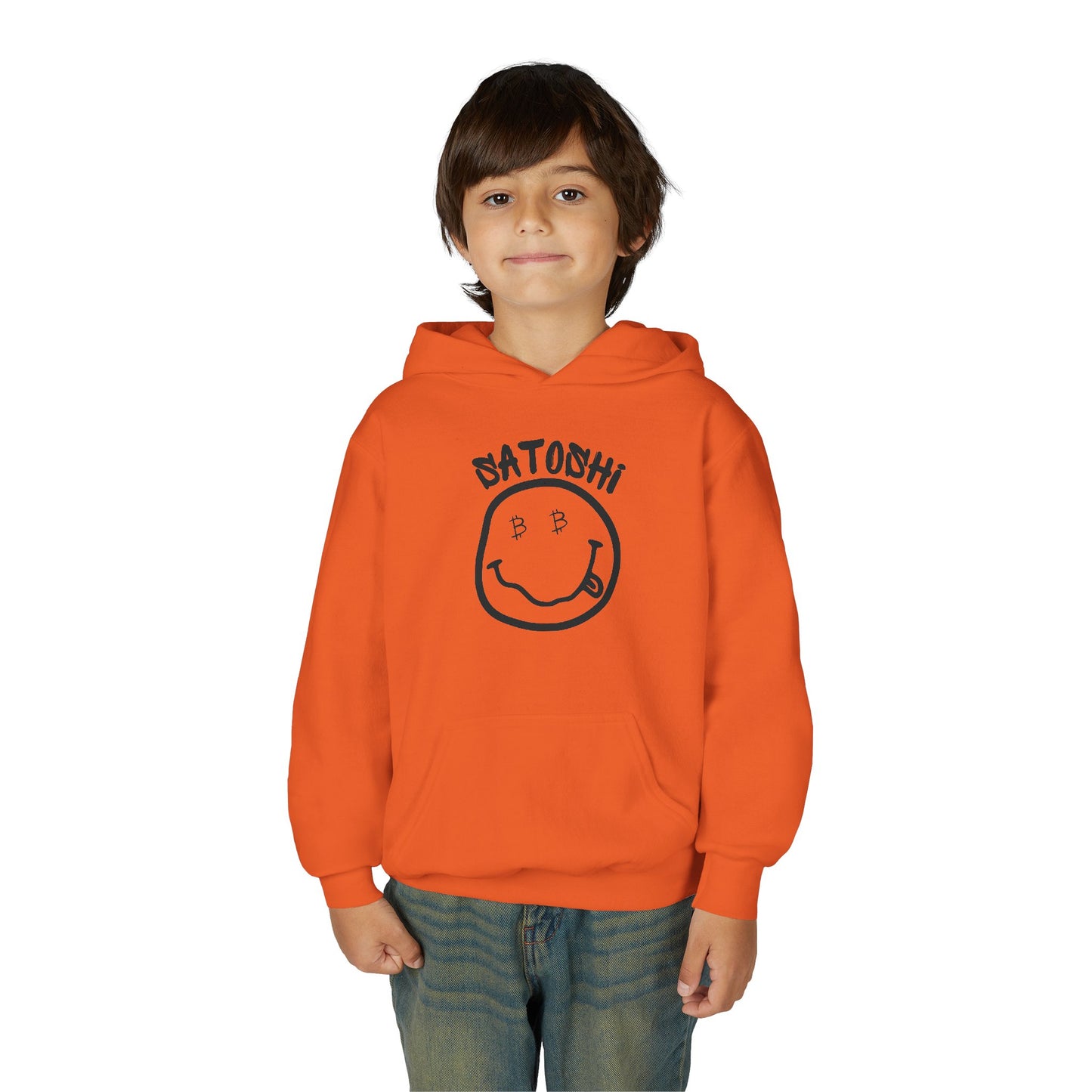 Bitcoin Eyed Satoshi Youth Hoodie